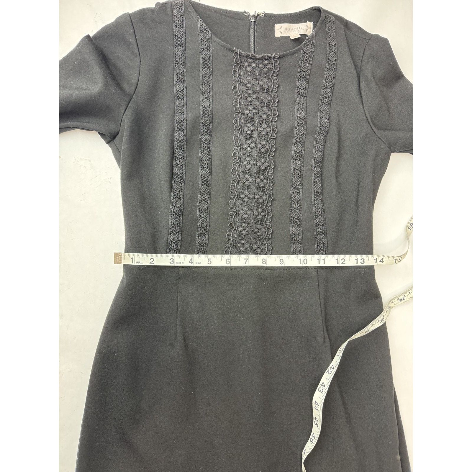 Nanette Lepore Witchy Nanette Lepore Bell Sleeve Black Dress Cocktail 4 Size S / US 4 / IT 40 - 6 Thumbnail