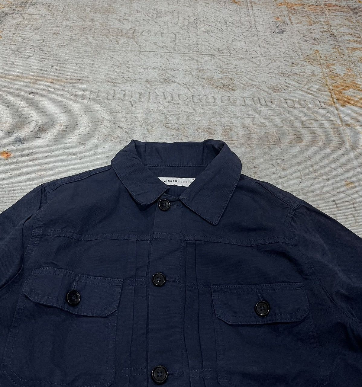Takeo Kikuchi Takeo Kikuchi Tokyo Type I Canvas Button Up Size US L / EU 52-54 / 3 - 5 Thumbnail