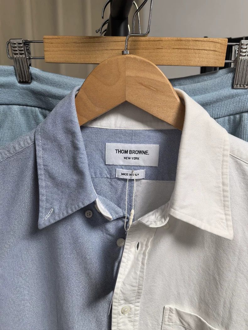 Thom Browne thom browneStitched four-bar shirt 2503-Nextarrow Size US XS / EU 42 / 0 - 4 Thumbnail