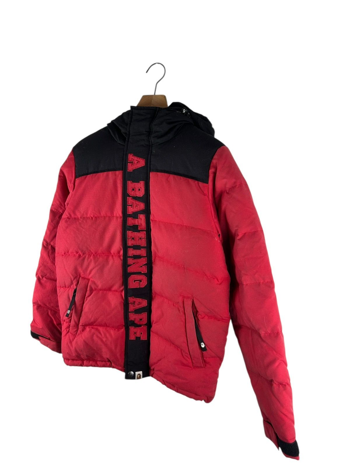 Bape Bape Logo Puffer Down Jacket Size US M / EU 48-50 / 2 - 2 Thumbnail