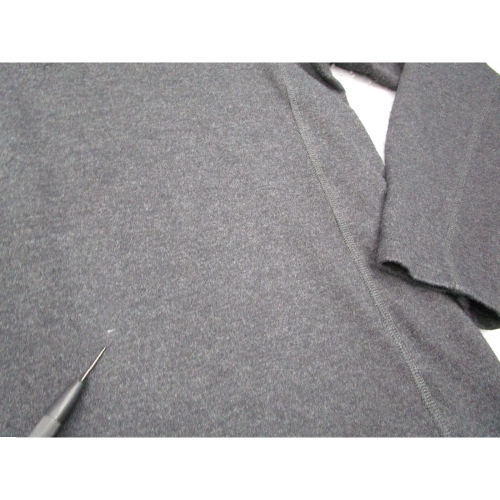 Vintage Free Fly Men's Large Gray 1/4 Zip Pullover Sweater Bamboo Blend Long Sleeve Hiking Workwear Size US L / EU 52-54 / 3 - 6 Thumbnail