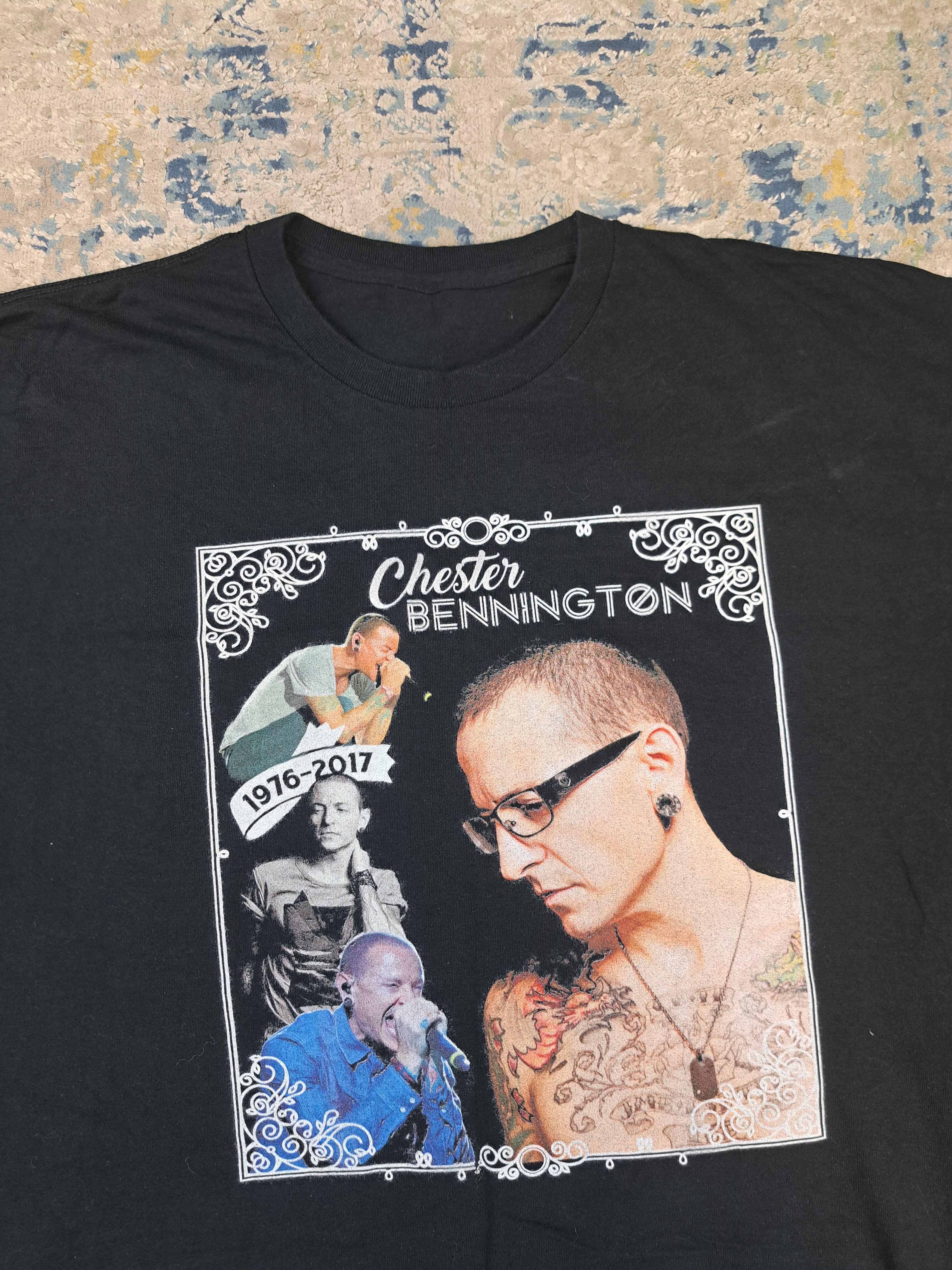 Band Tees Chester Bennington R.I.P Tribute Linkin Park Band Tee Size US XL / EU 56 / 4 - 2 Thumbnail