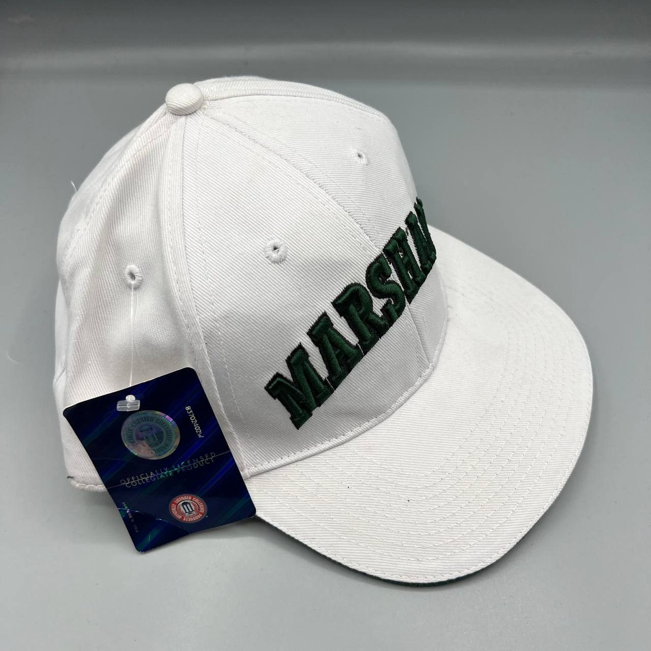 NCAA Vintage Marshall Thundering Herd Hat Men Snap Back Cap New Size ONE SIZE - 3 Thumbnail