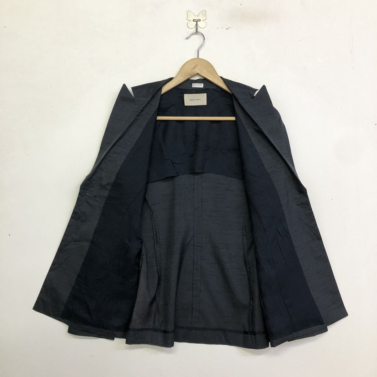 Japanese Brand × PPFM PPFM Disstress Formal Men Linen Suit Blazer Size 34S - 3 Thumbnail