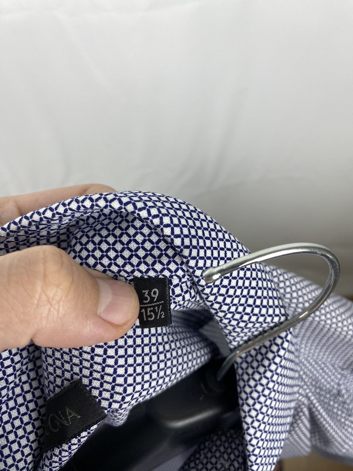 Z Zegna Z Zegna Shirt Button Up Graphic Printed size 39 15 1/2 Size US M / EU 48-50 / 2 - 9 Thumbnail