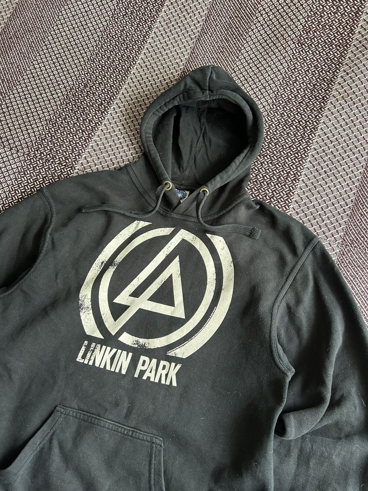 Band Tees × Vintage Linkin Park Vintage Hoodie 2012 Copyright Rock Streetwear M Size US M / EU 48-50 / 2 - 3 Thumbnail