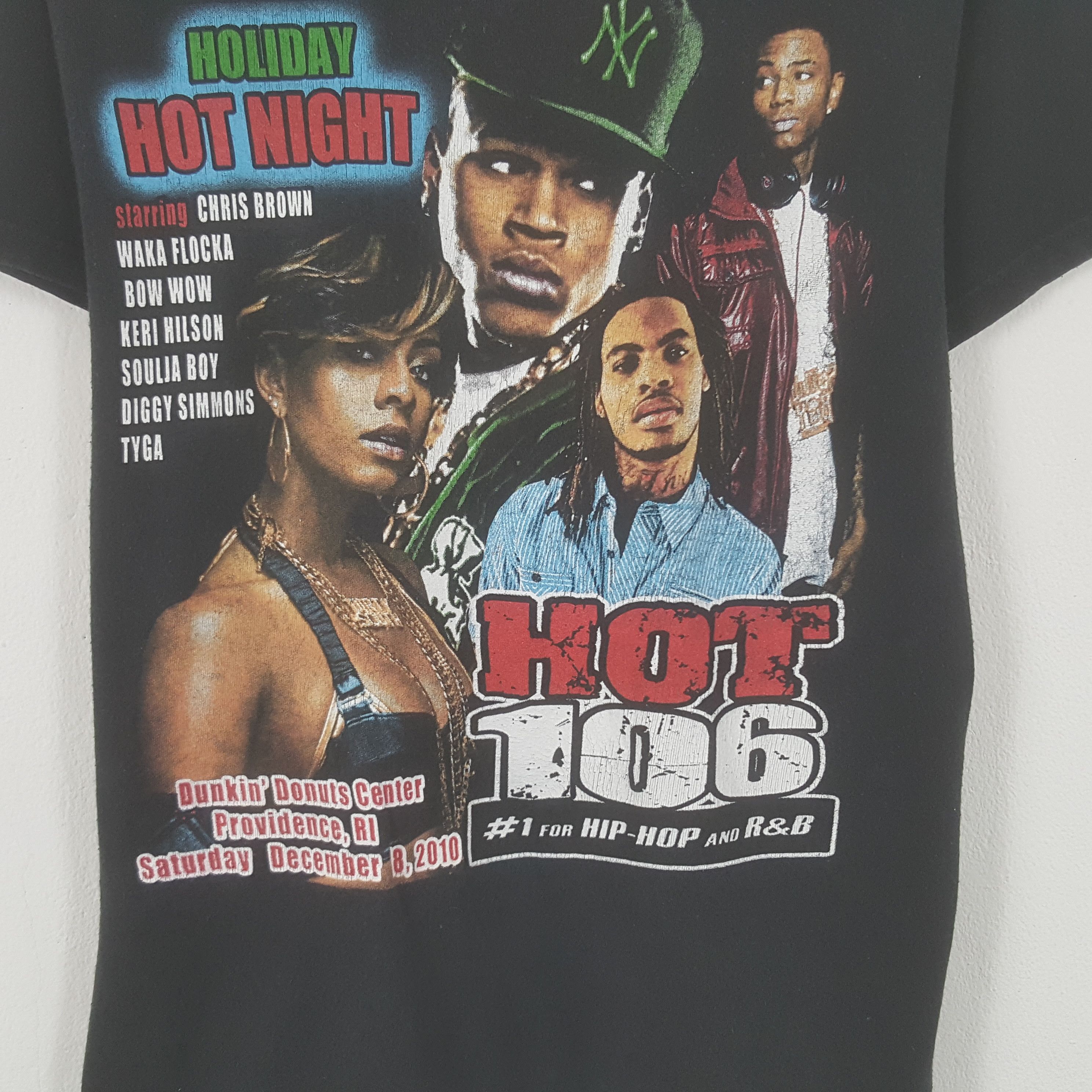 Rap Tees × Vintage Vintage Holiday Hot Night Raper Tshirt Size US M / EU 48-50 / 2 - 2 Thumbnail
