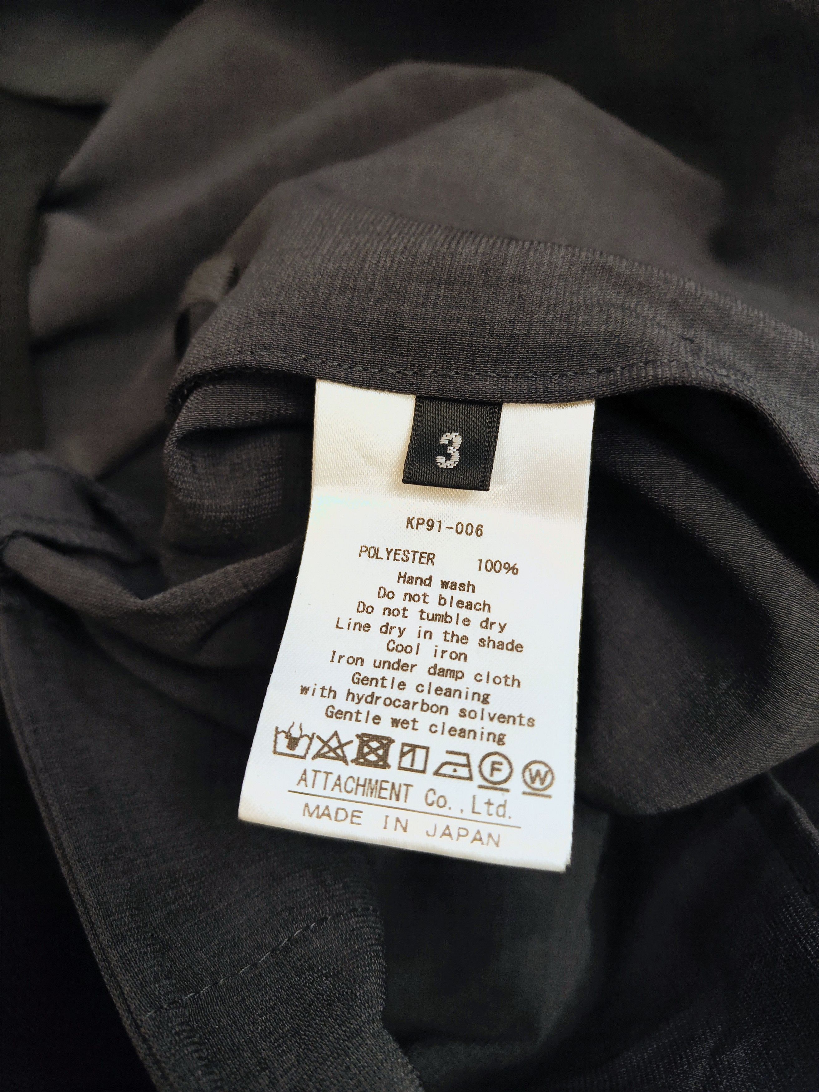 Kazuyuki Kumagai Attachment Wide trousers.Like Yohji Yamamoto or Sacai Size US 32 / EU 48 - 7 Thumbnail