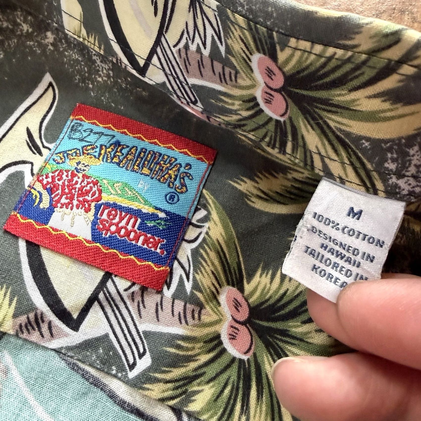 Reyn Spooner VTG Reyn Spooner Joe Kealoha Hawaiian Shirt Men’s M Tiki Floral Drinks Hula Girl Size US M / EU 48-50 / 2 - 4 Thumbnail