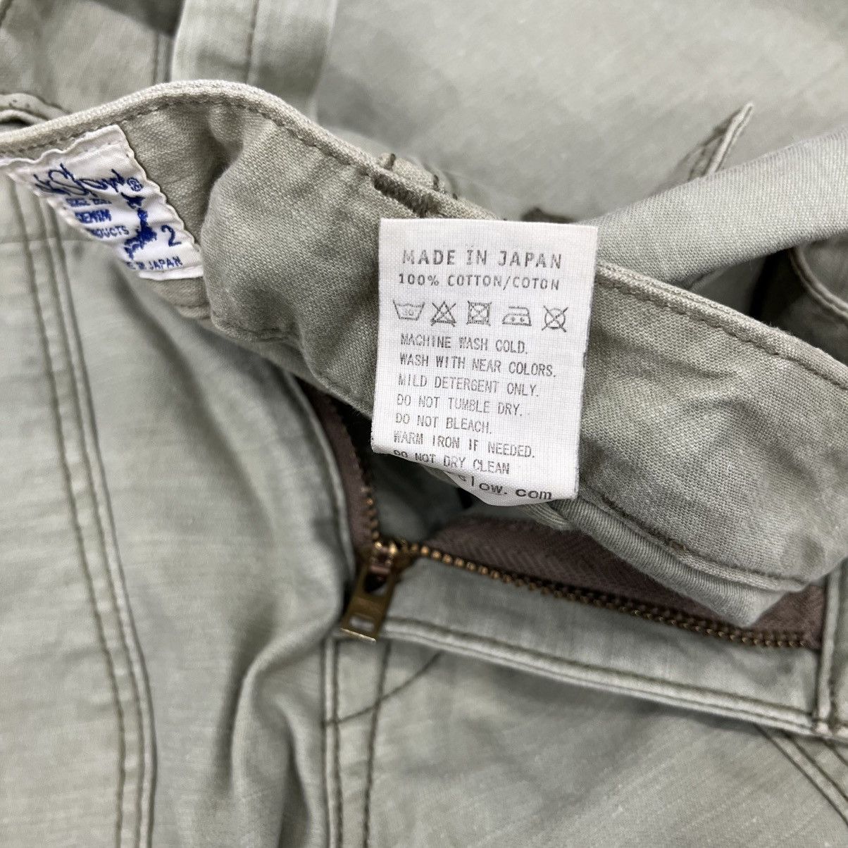 Japanese Brand Orslow Fatigue Military Pants Size US 30 / EU 46 - 14 Thumbnail