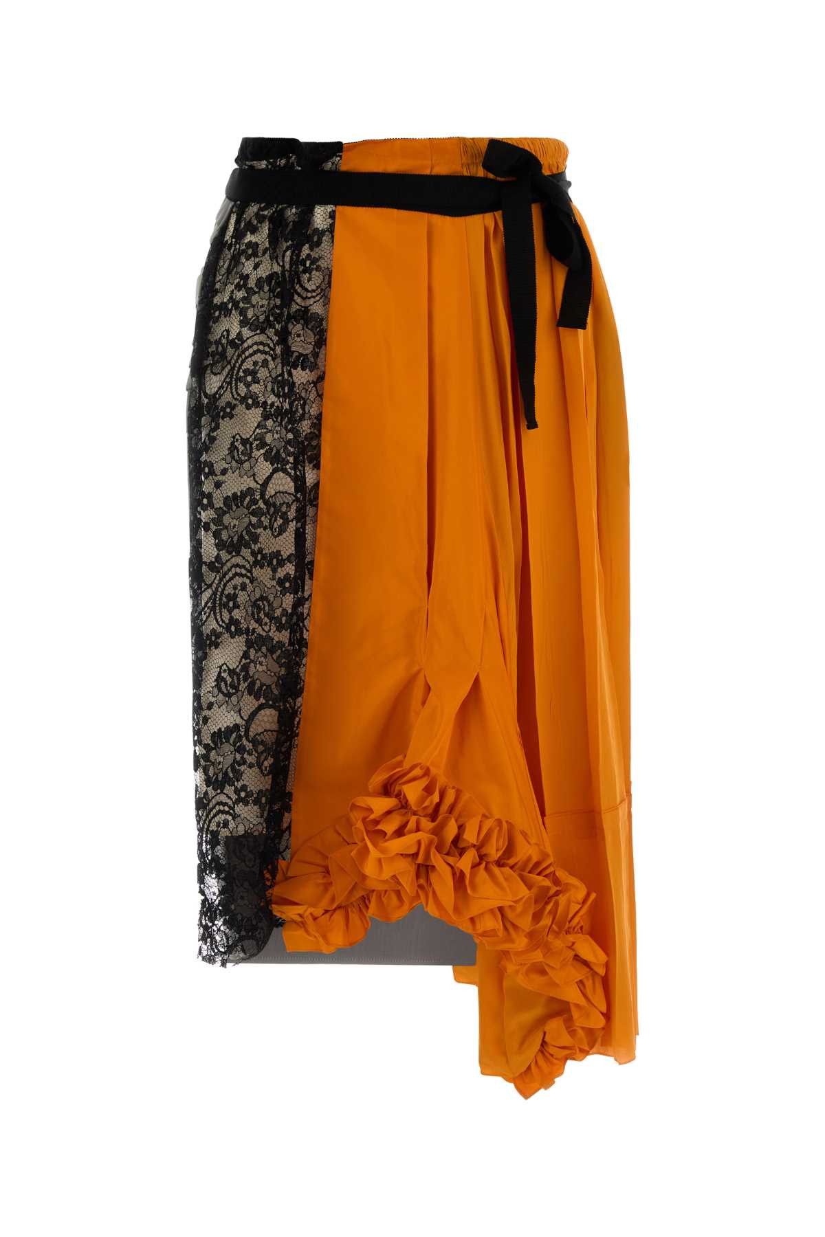 Prada Multicolor Taffeta Skirt Size 26" / US 2 / IT 38 - 1 Thumbnail