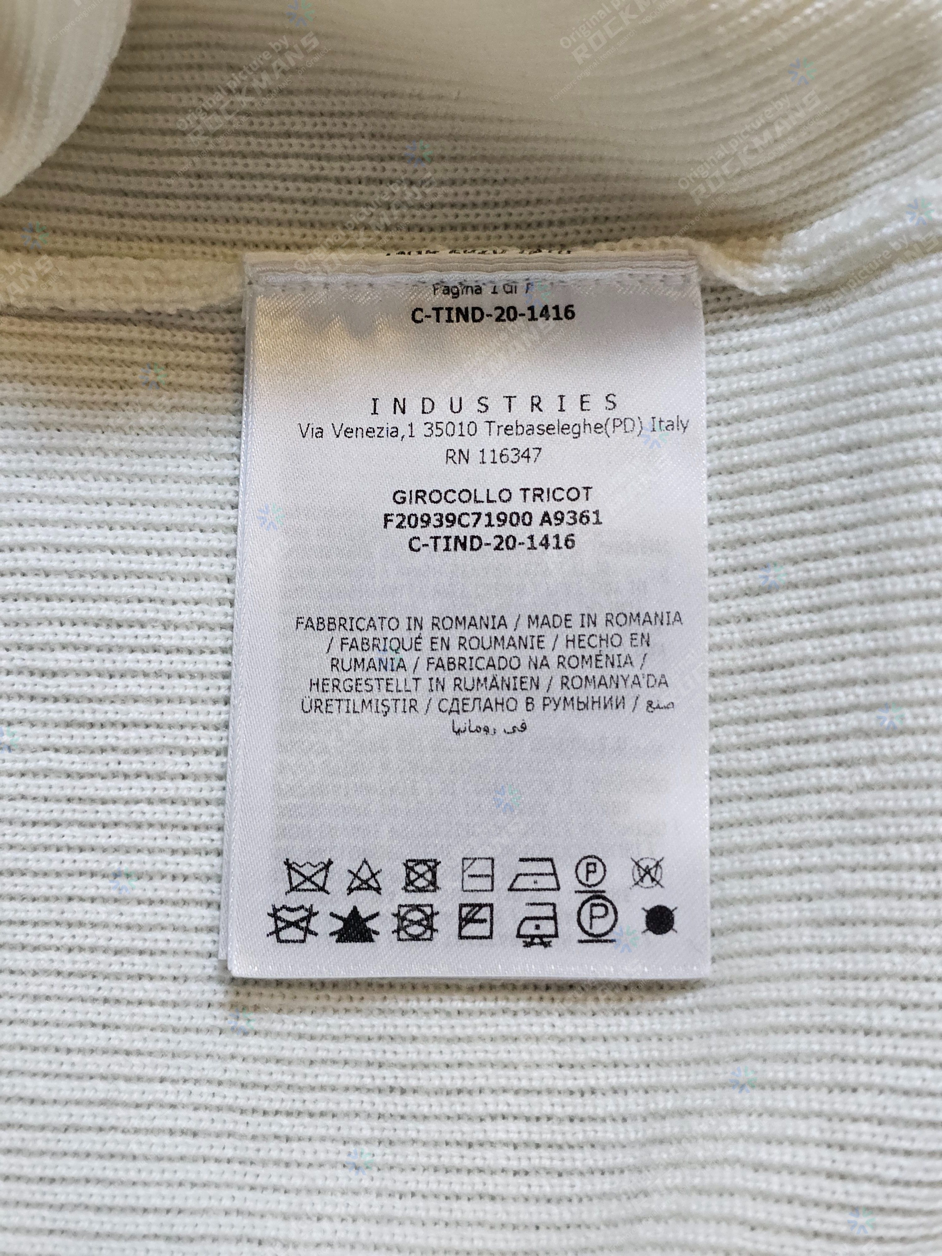 Moncler Moncler Unisex Both sleeves Oversize Wool Knit Sweater M Size US M / EU 48-50 / 2 - 8 Thumbnail