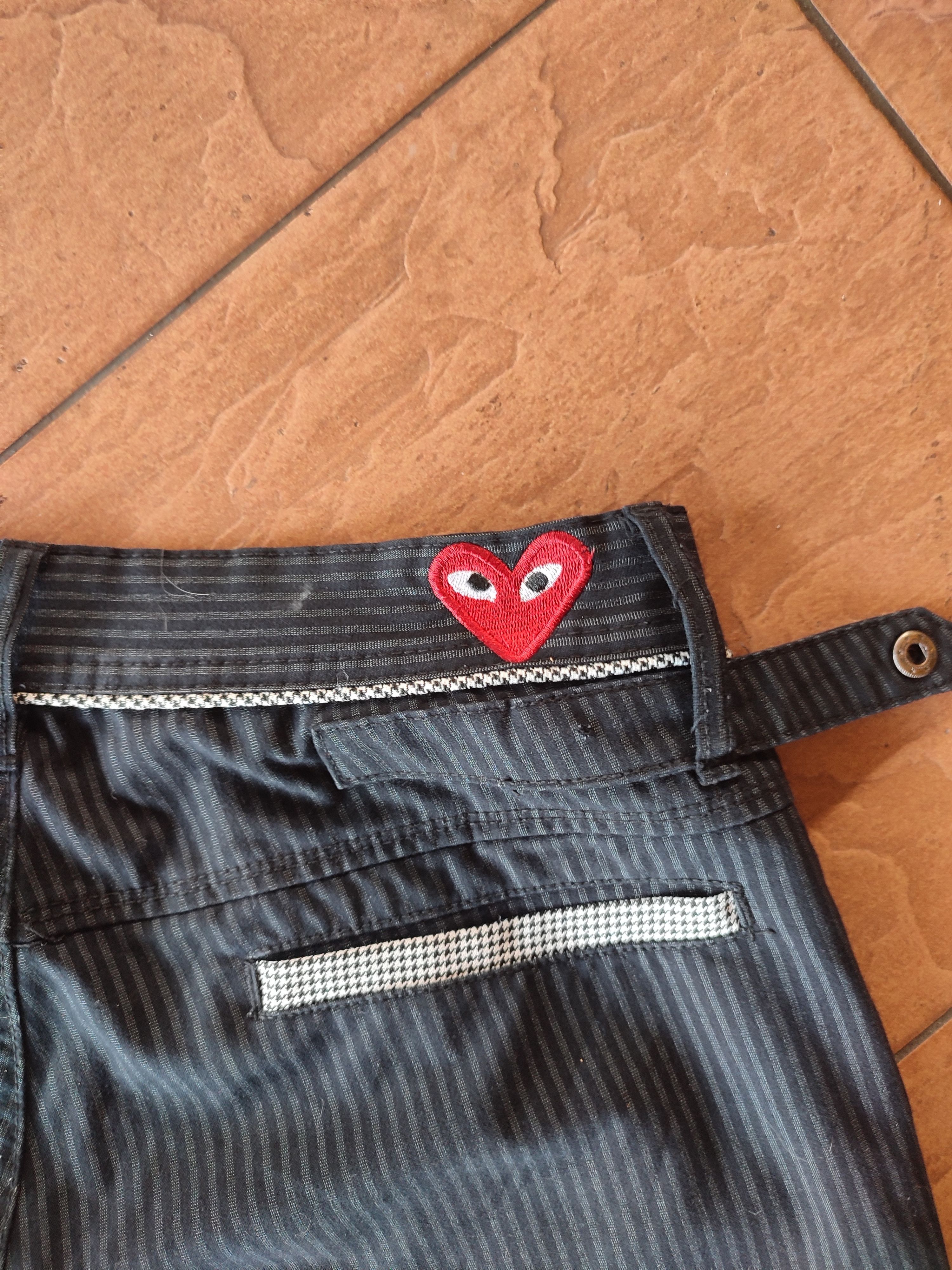 Comme des Garcons PLAY Play Comme des Garcons Striped Shorts Size 32 Size US 32 / EU 48 - 4 Thumbnail