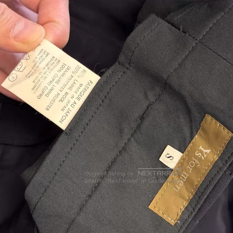 Yohji Yamamoto Yohji Yamamoto size S Wool trousers Size US 27 - 3 Thumbnail