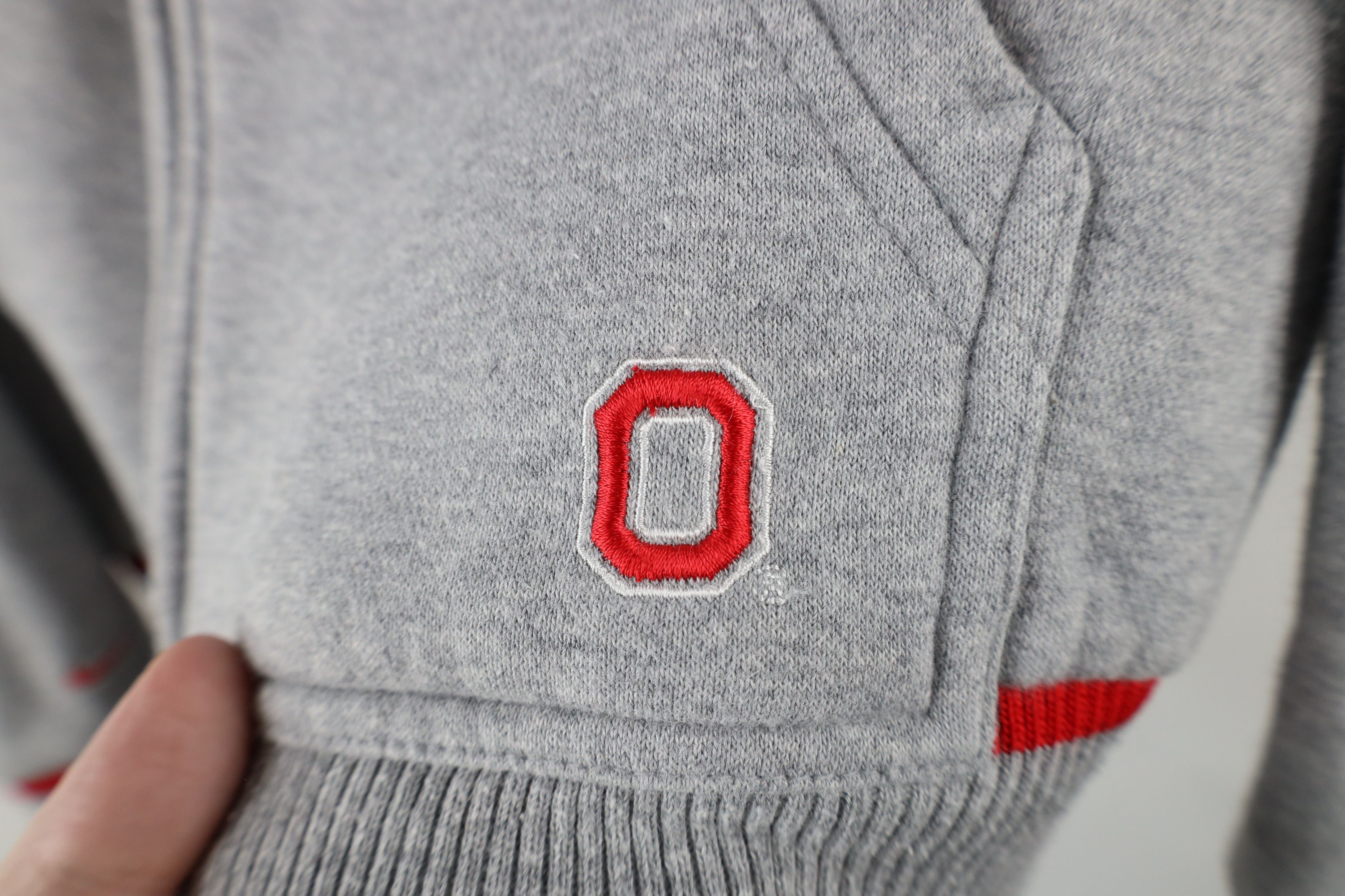 Nike × Vintage Vintage Nike Scott Mini Swoosh Ohio State University Hoodie Size L / US 10 / IT 46 - 4 Thumbnail