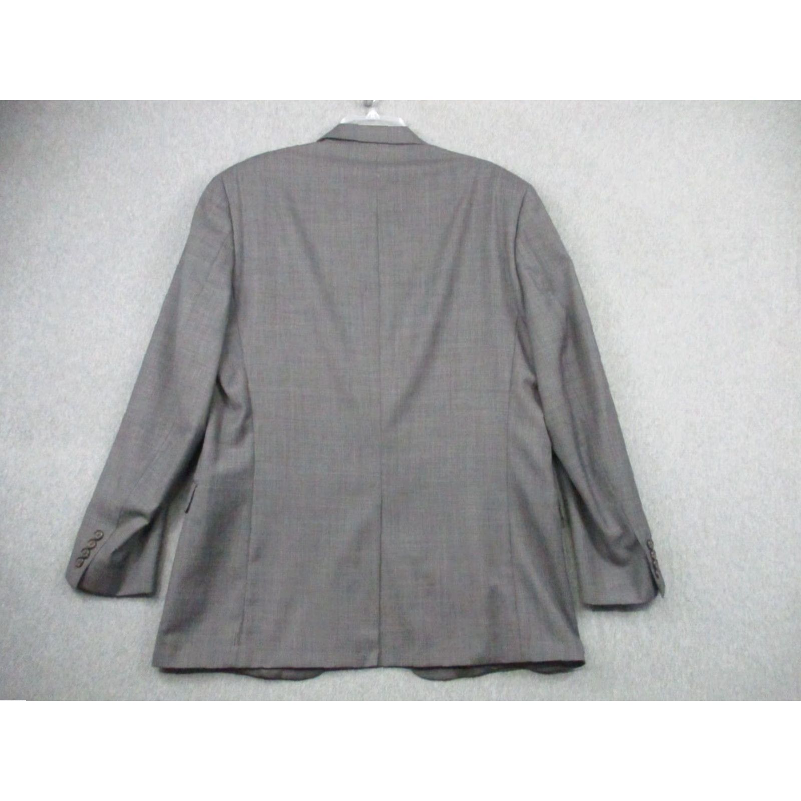 Ralph Lauren Lauren Ralph Lauren Wool Blazer Men 44L Gray Notch Sport Coat Blazer 44 Gray Mens Wool Blazer Vintage? No Size 44R - 6 Thumbnail
