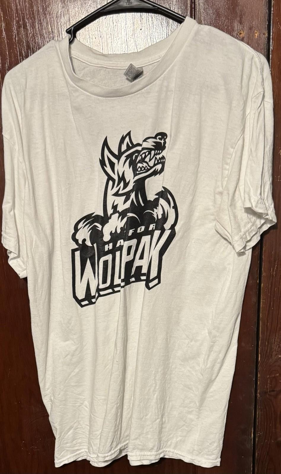 Gildan Hartford Wolfpack Tee Shirt White Men's Size L Size ONE SIZE - 1 Thumbnail