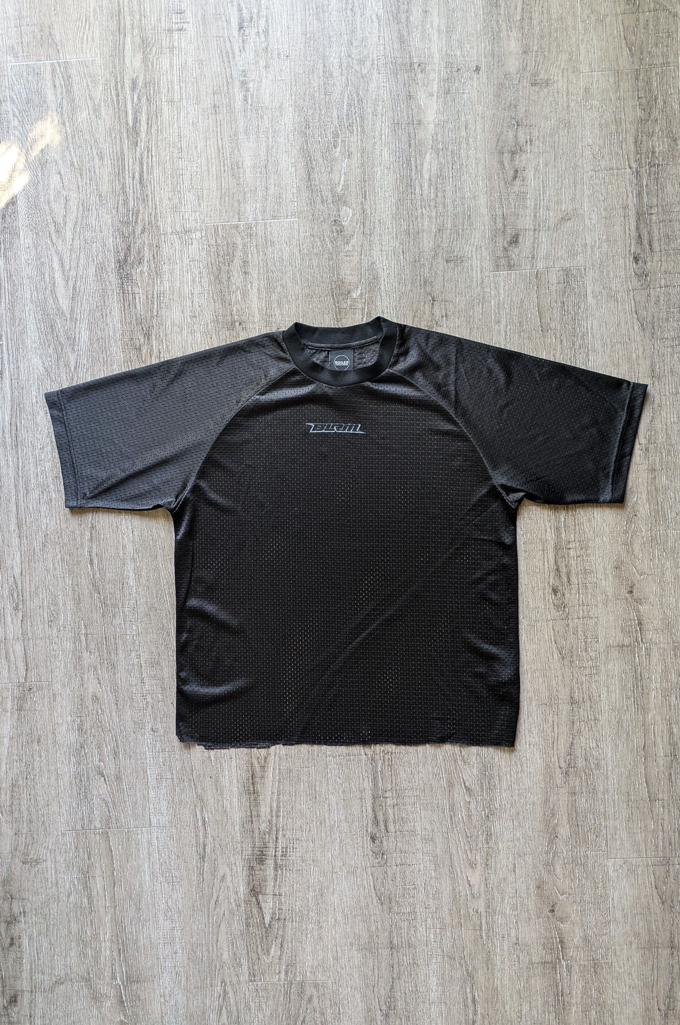 Boiler Room Petrol Black Mesh Jersey Size US M / EU 48-50 / 2 - 2 Thumbnail