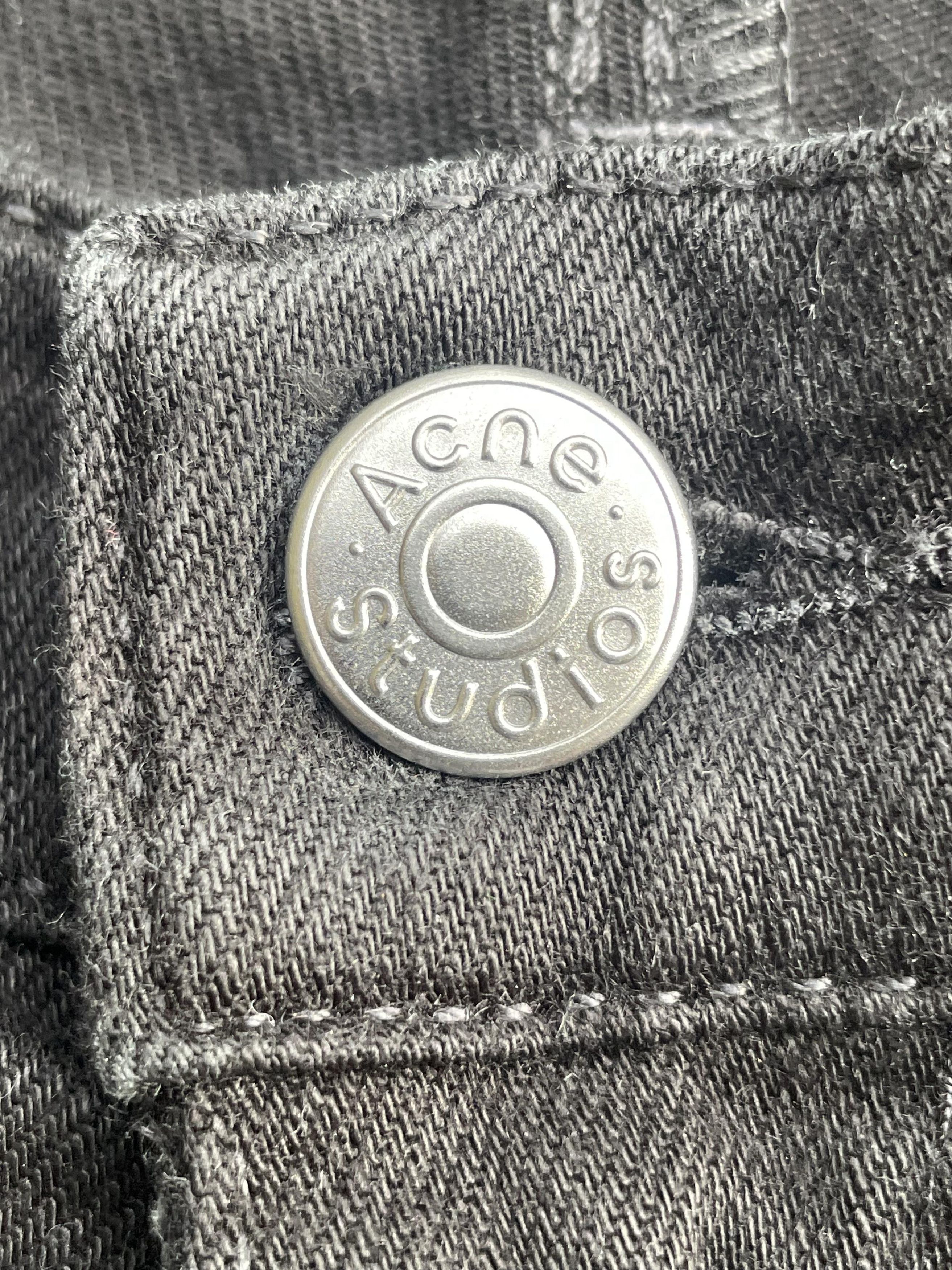 Acne Studios Acne Studios Max Stay Black Denim Size US 30 / EU 46 - 9 Thumbnail