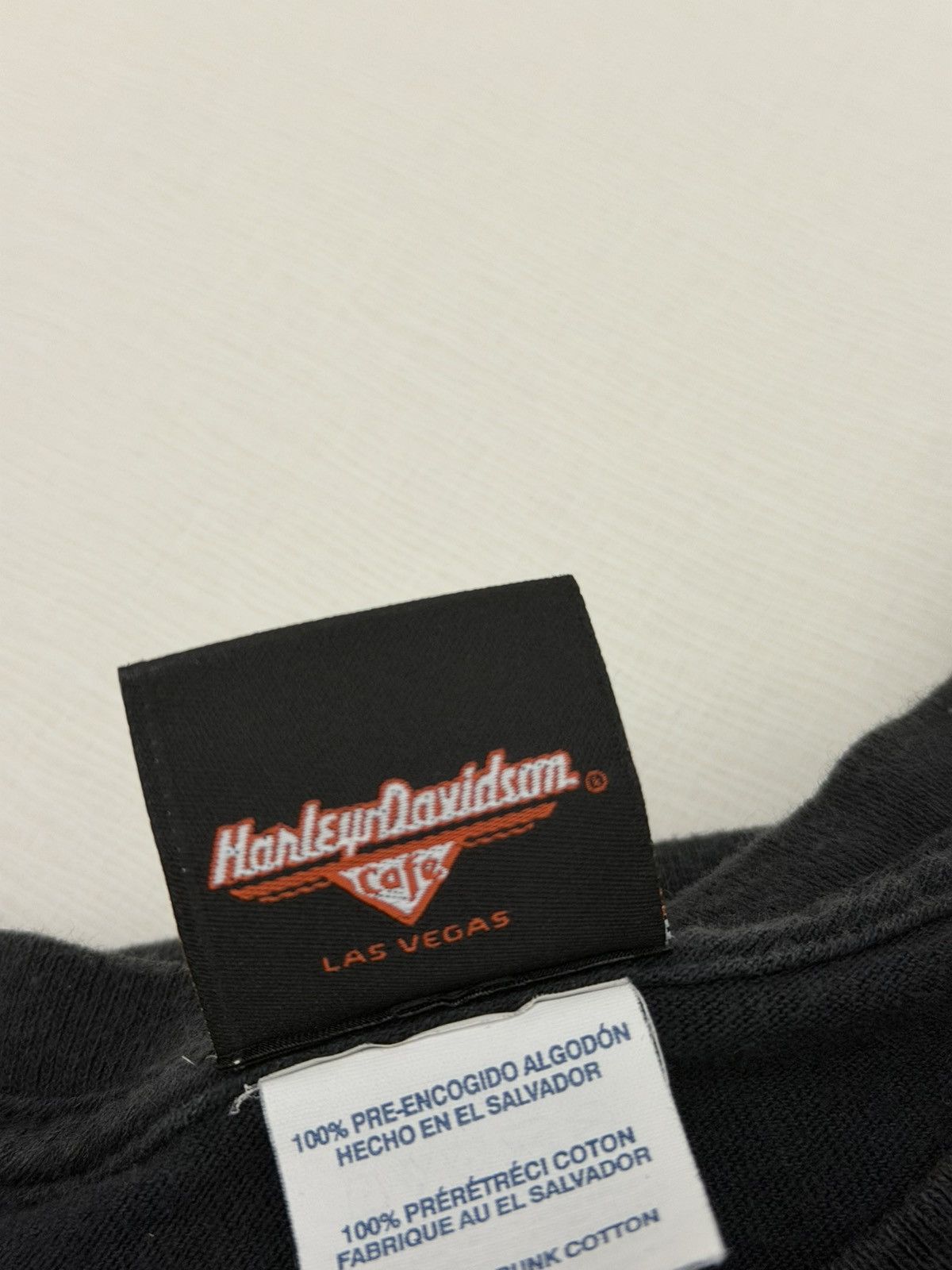 Harley Davidson Vintage Harley Davidson Cafe Las Vegas Graphic Tshirt Sz XL Size US XL / EU 56 / 4 - 7 Thumbnail