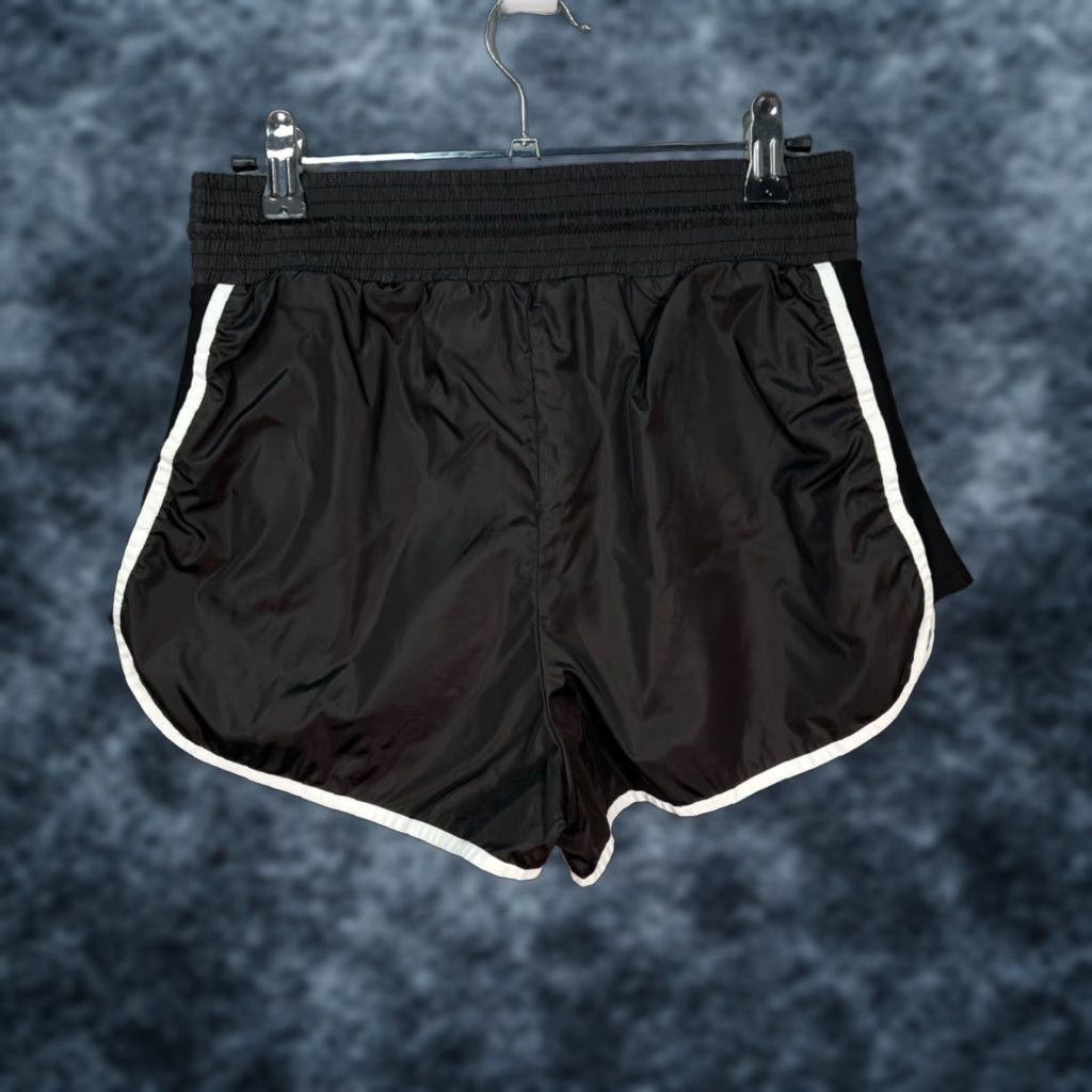 Off-White Off-White Main Label Womens Size Medium Black Athletic Shorts Drawstring Waist Size 32" / US 10 / IT 46 - 1 Thumbnail