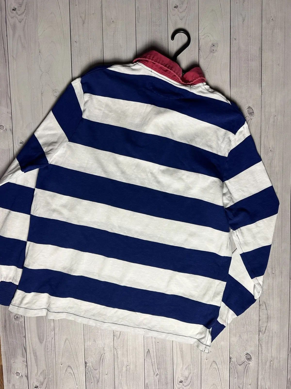 Polo Ralph Lauren Vintage Polo Ralph Lauren striped rugby jersey XL Size US XL / EU 56 / 4 - 7 Thumbnail