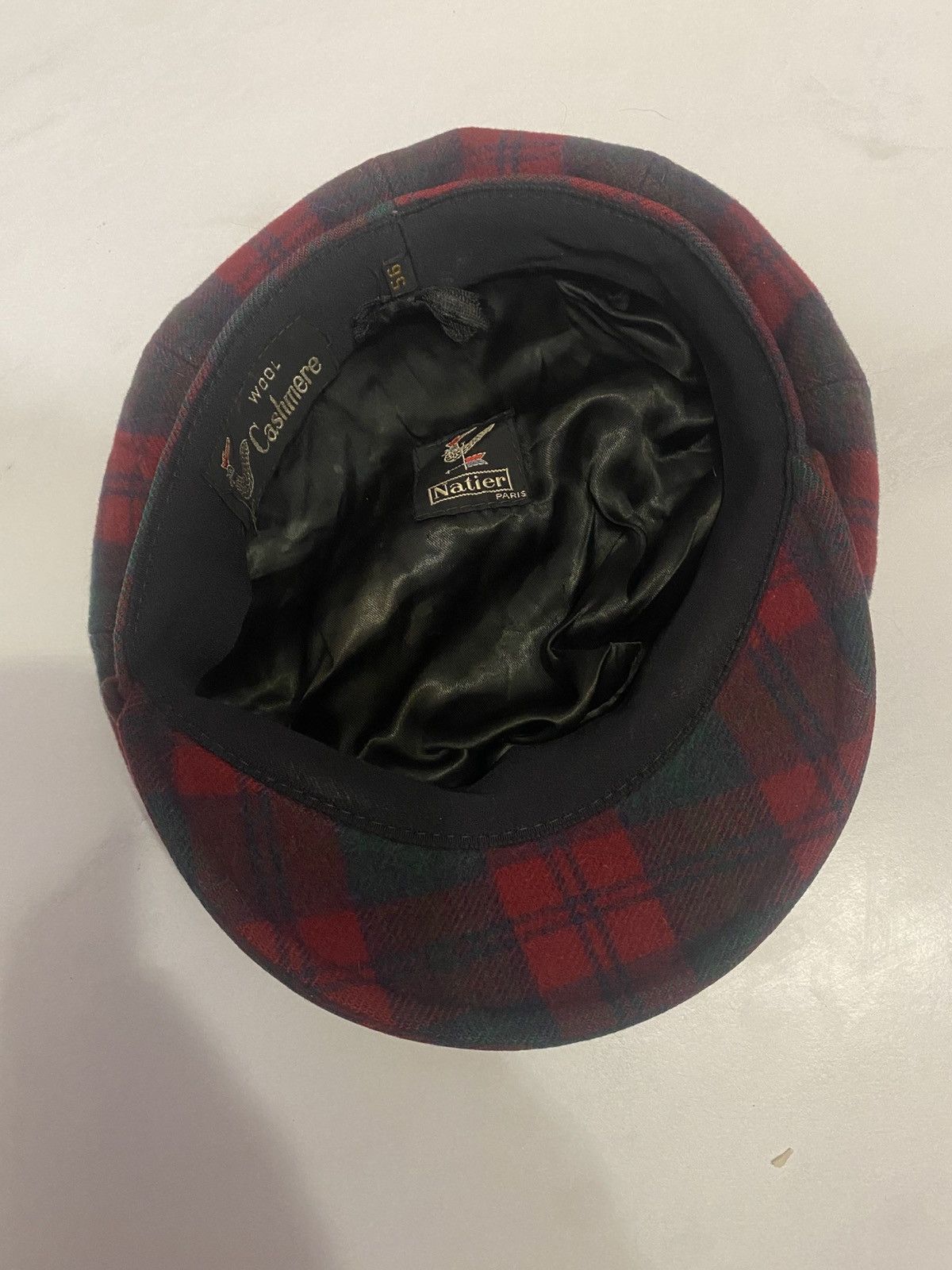 Vintage Cap Vintage atelier Nattier Paris wool cashmere luxury Size ONE SIZE - 8 Thumbnail