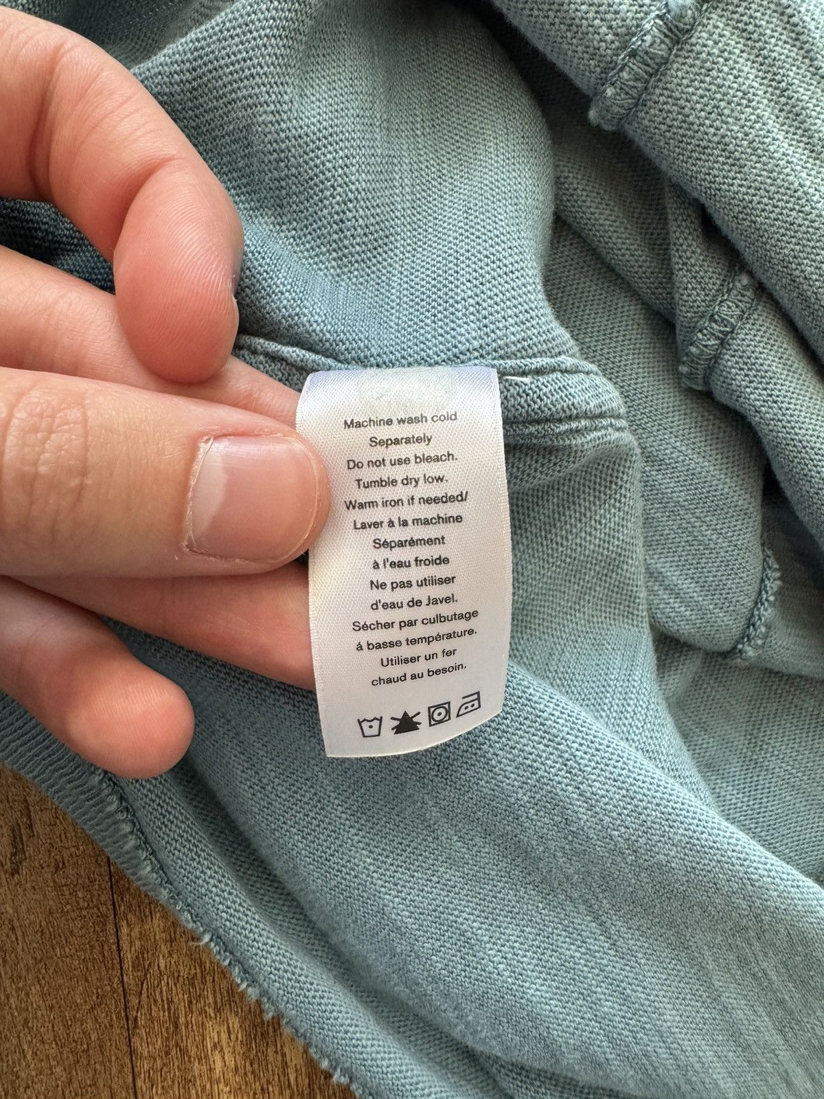 Rag & Bone Rag & Bone Blue T-Shirt Size US M / EU 48-50 / 2 - 5 Thumbnail