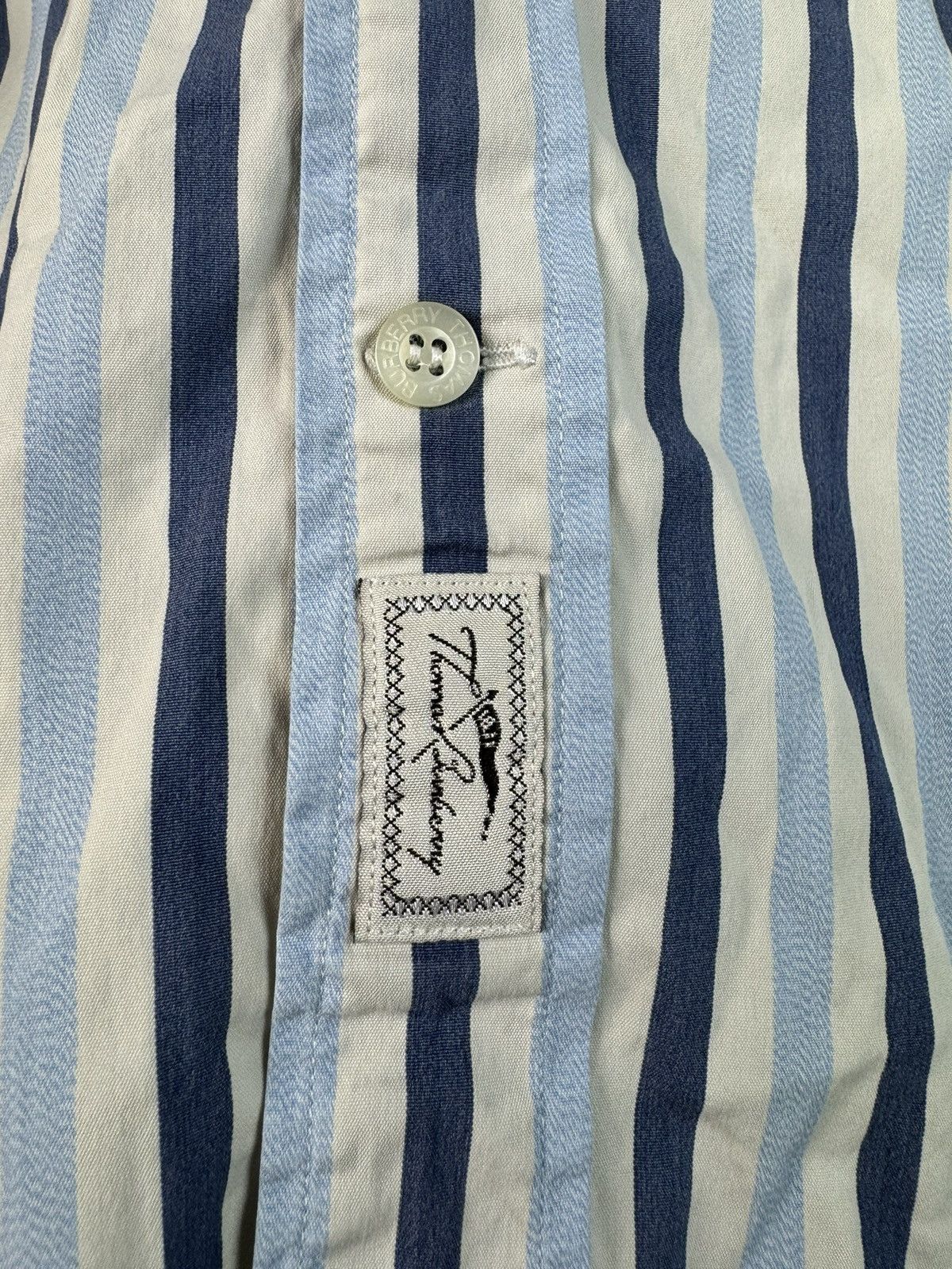 Burberry Thomas Burberry Vintage Button Up Shirt Size US M / EU 48-50 / 2 - 5 Thumbnail