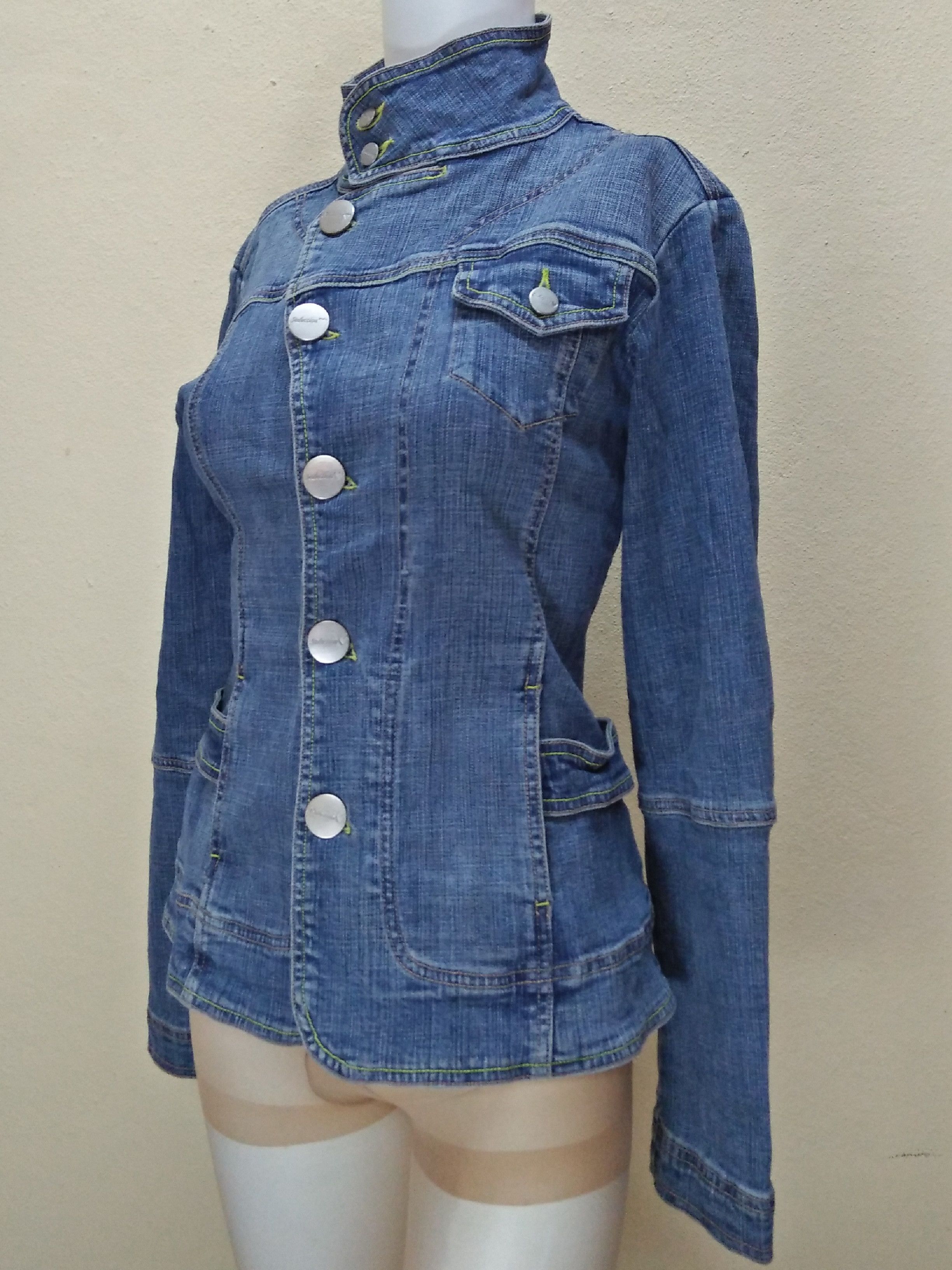 Other SEDUCTION USA Brand Denim Jacket Size XS / US 0-2 / IT 36-38 - 4 Thumbnail