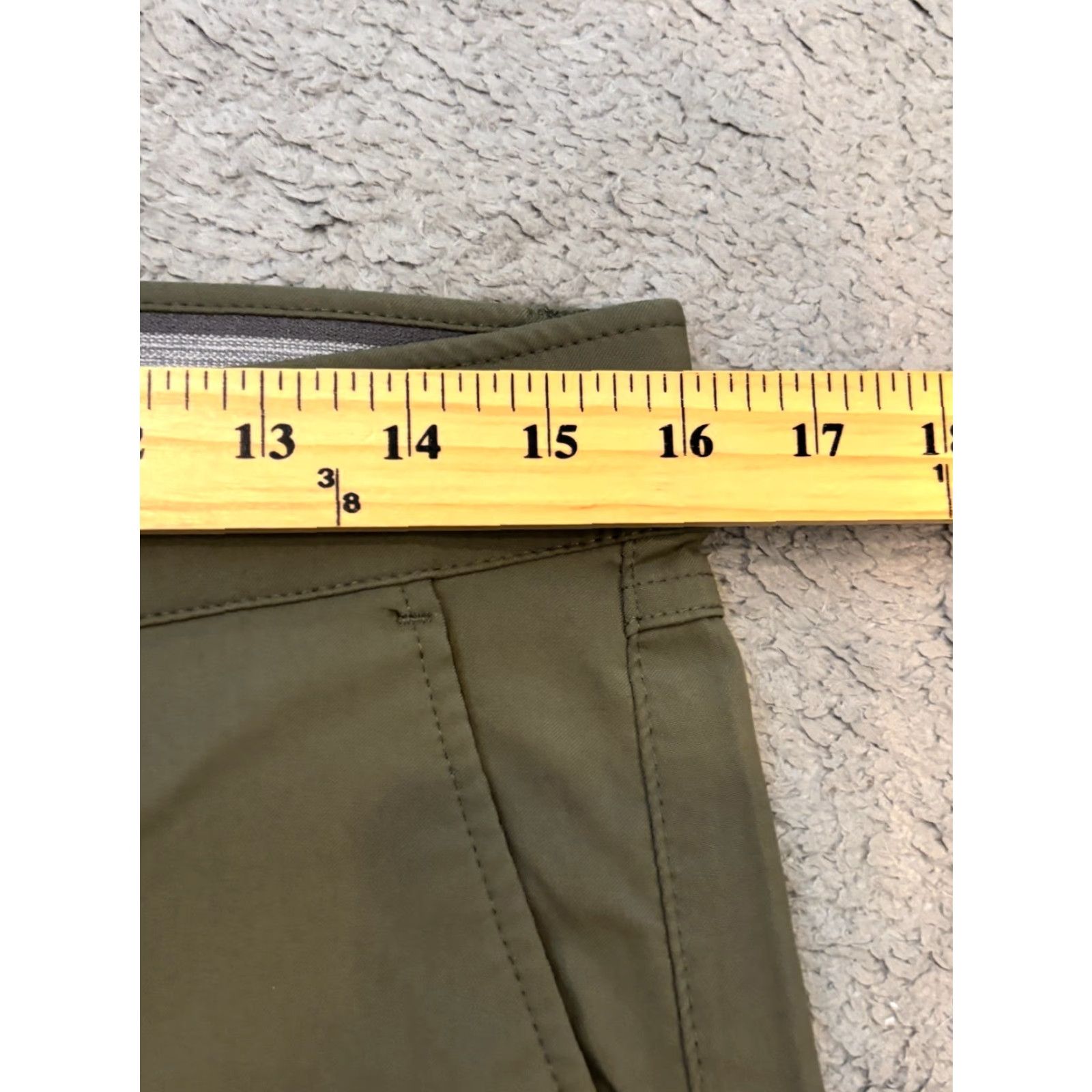 Weatherproof Weatherproof Men's Tech Pants 32x32 Green Straight Leg Stretch Active Casual Front Flat Front 5-Pocket Design Size US 32 / EU 48 - 3 Thumbnail