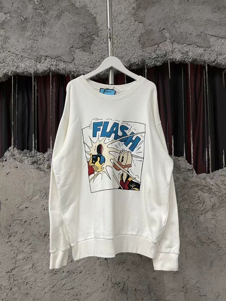 Gucci Gucci Donald Duck sweatshirt Size US M / EU 48-50 / 2 - 1 Thumbnail