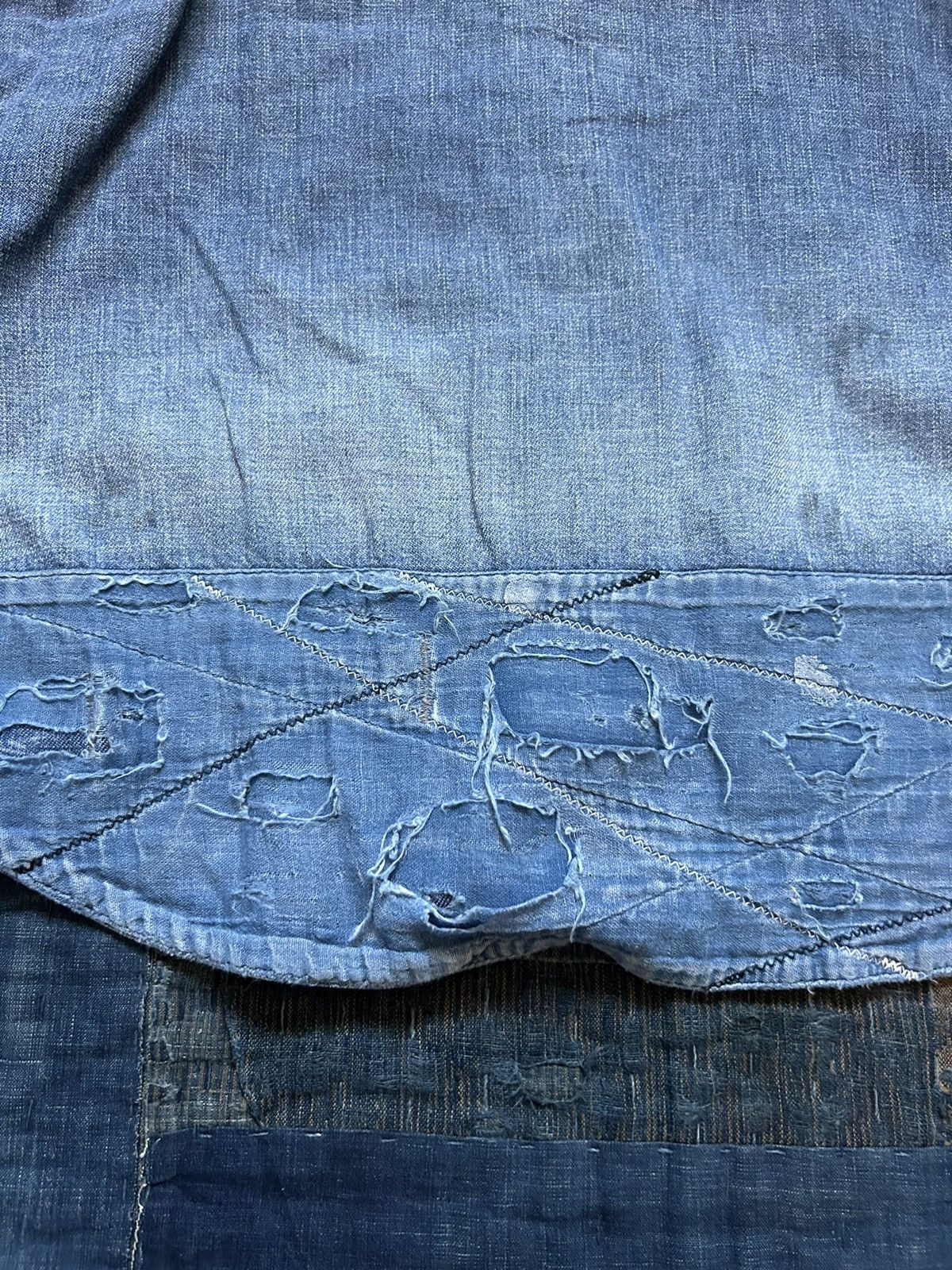 Kapital × Kapital Kountry Kapital boro denim patchwork western shirt Size US M / EU 48-50 / 2 - 9 Thumbnail