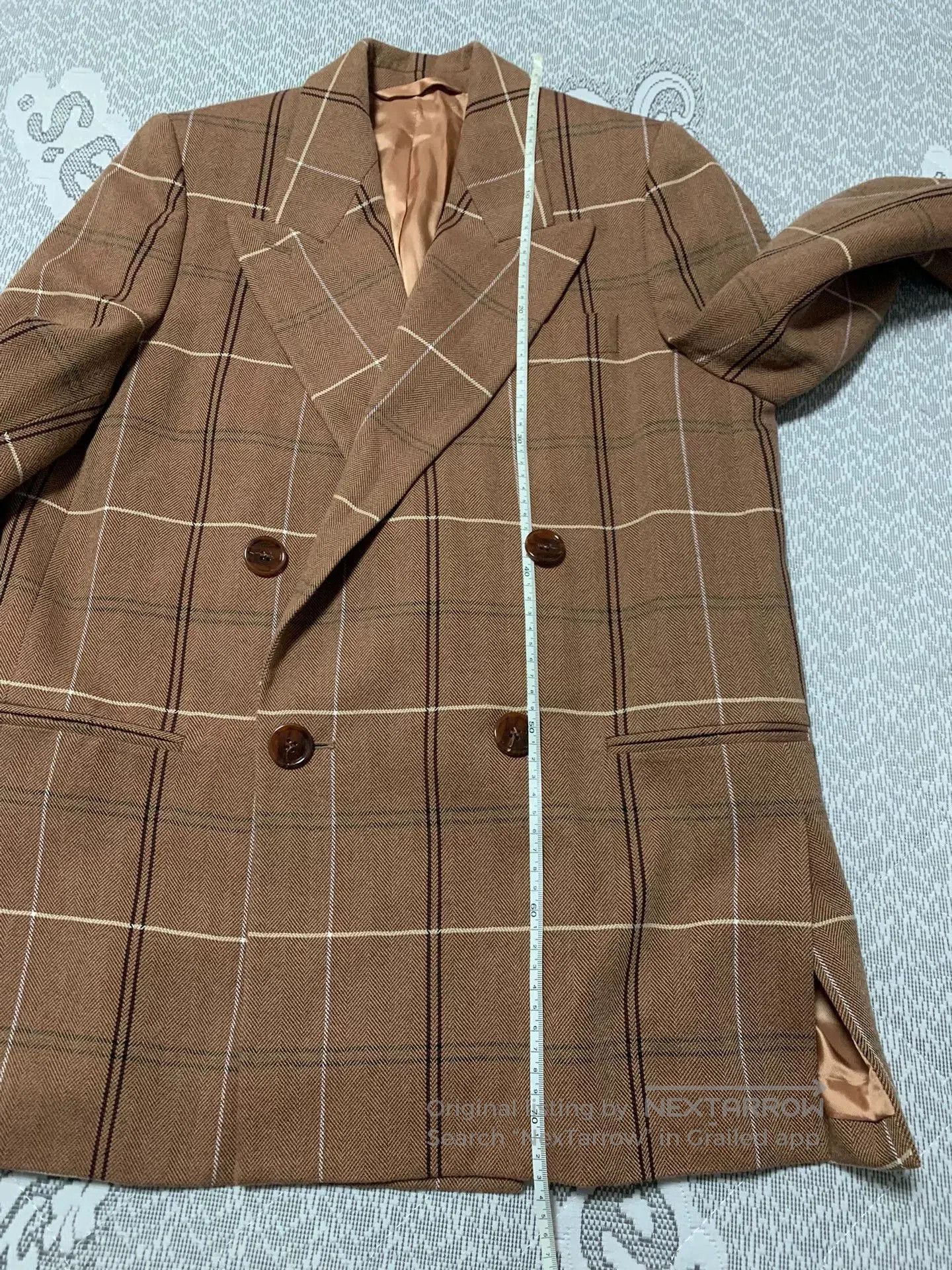 Acne Studios Acne Studios Wool Plaid Blazer. Size XS / US 0-2 / IT 36-38 - 8 Thumbnail