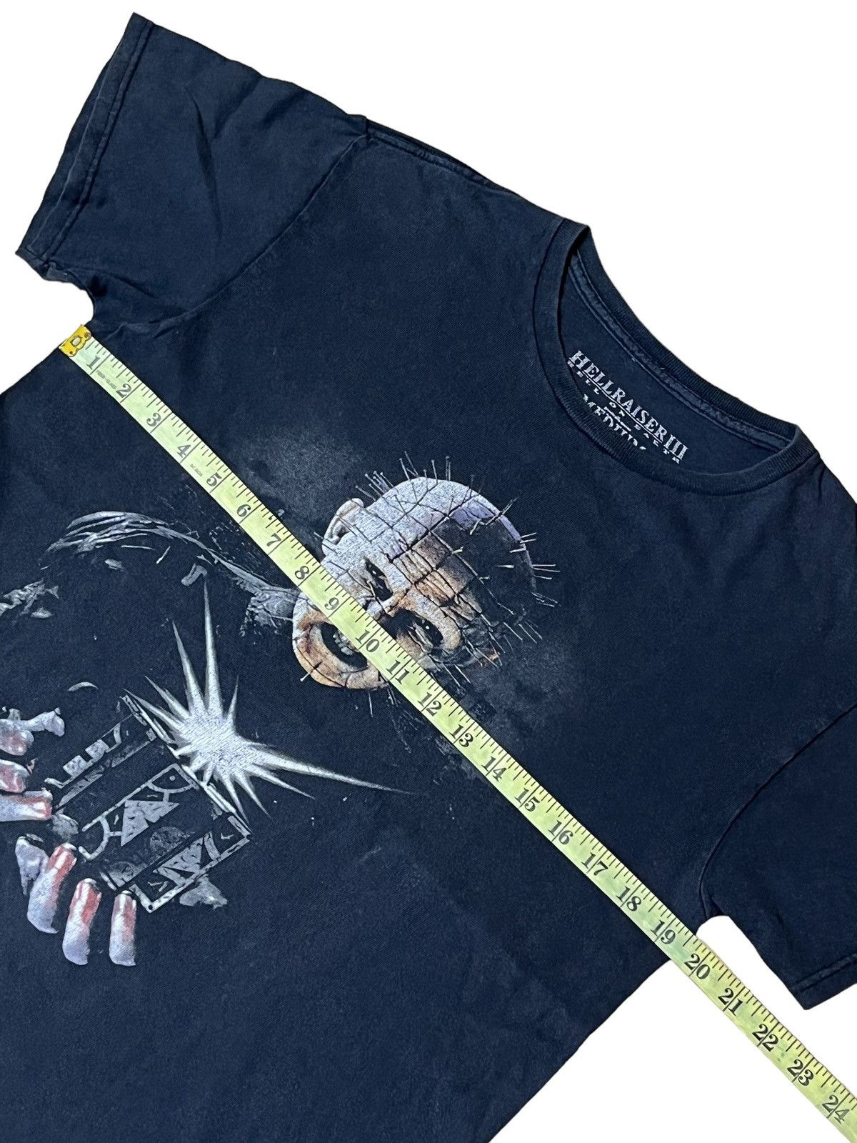Vintage HORROR🔥HELL RAISER III HORROR MOVIE TEE SHIRT Size US M / EU 48-50 / 2 - 7 Thumbnail