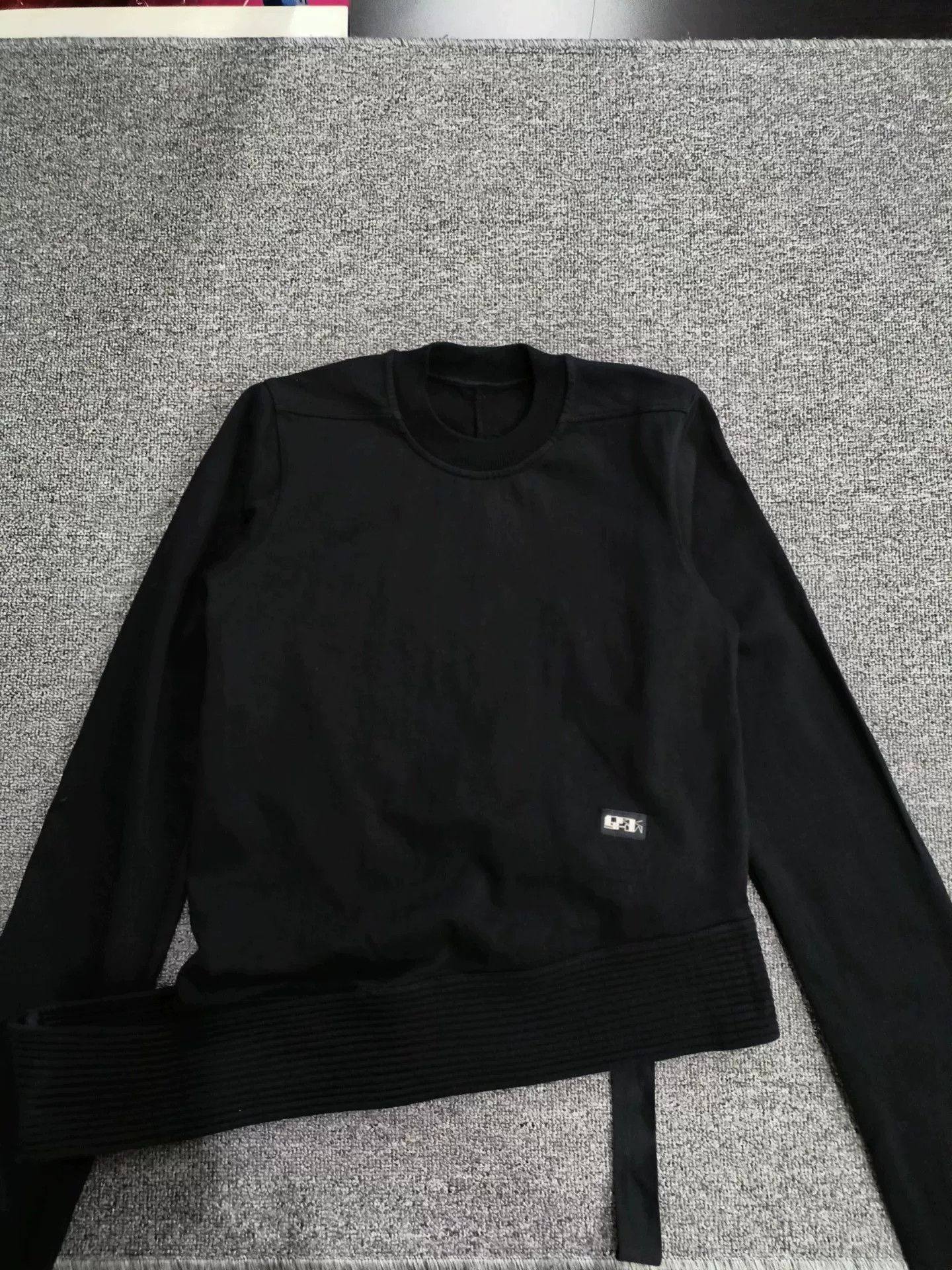 Rick Owens Drkshdw Rick Owens drkshdw Irregular Short Sweatshirt Size XS / US 0-2 / IT 36-38 - 1 Thumbnail