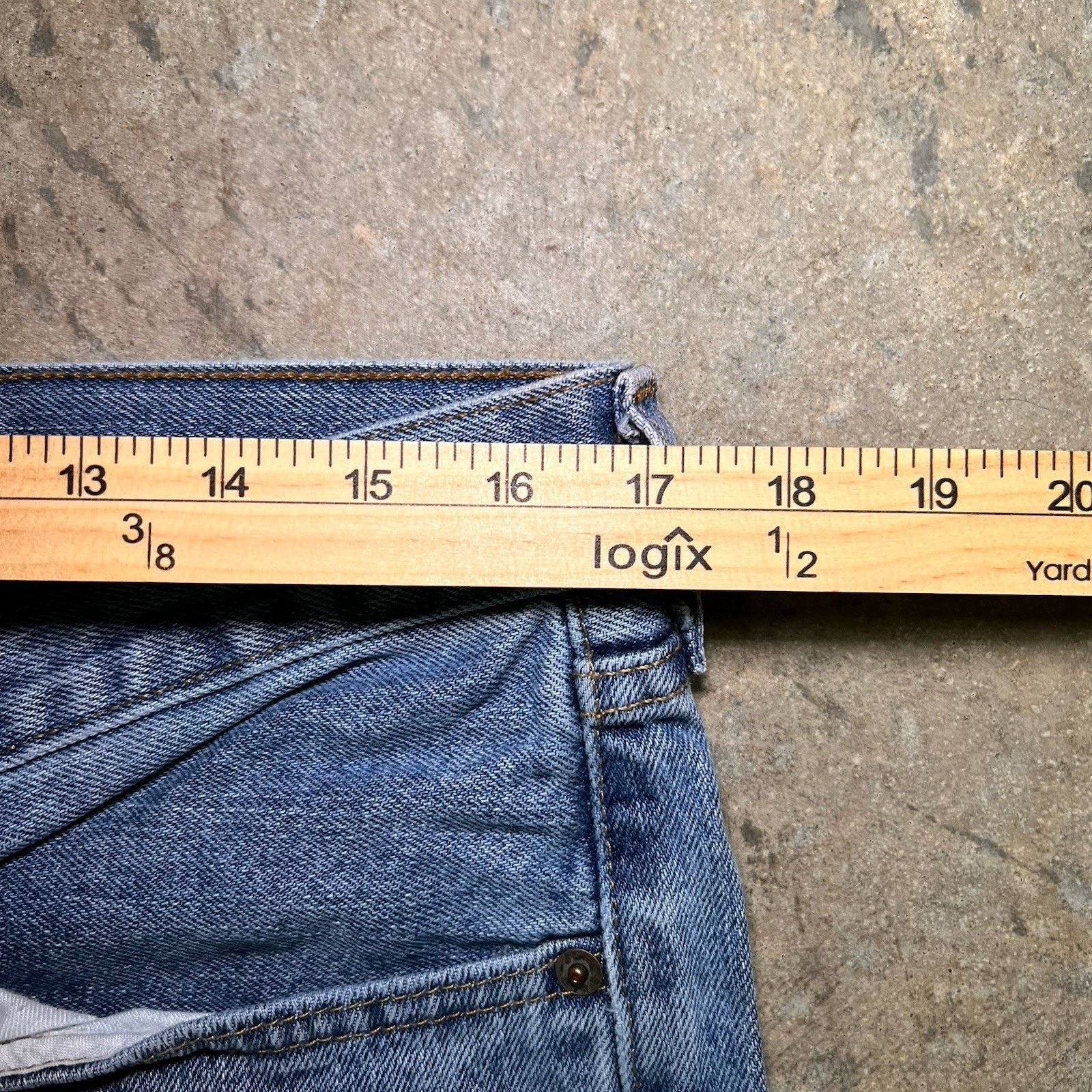 St. Johns Bay Levi Strauss Signature Relaxed Fit Men's Jeans 34x34 Size US 34 / EU 50 - 5 Thumbnail