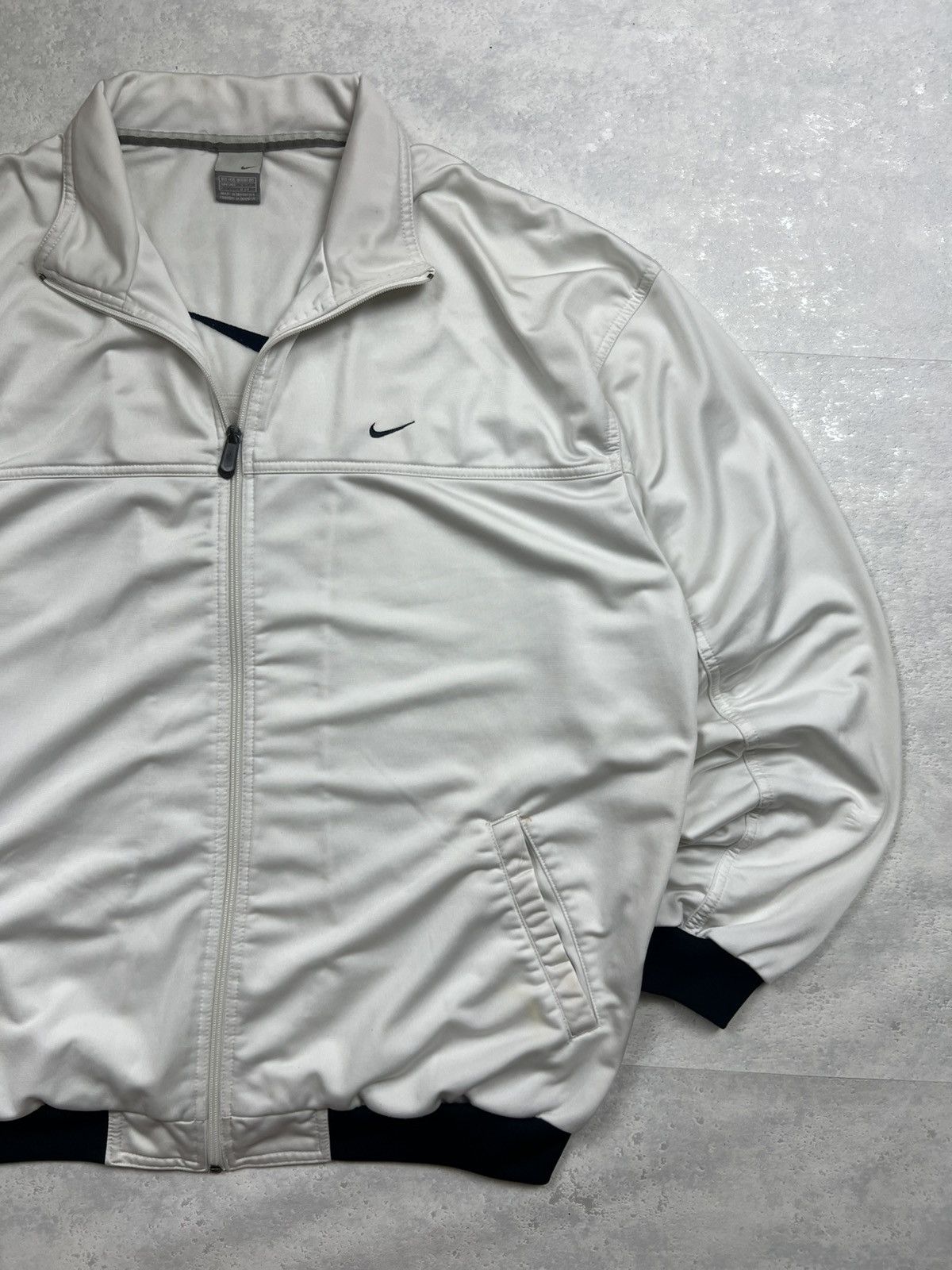 Nike 90s Nike Double Swoosh Vintage Y2K Oversized Track Jacket Size US XL / EU 56 / 4 - 4 Thumbnail