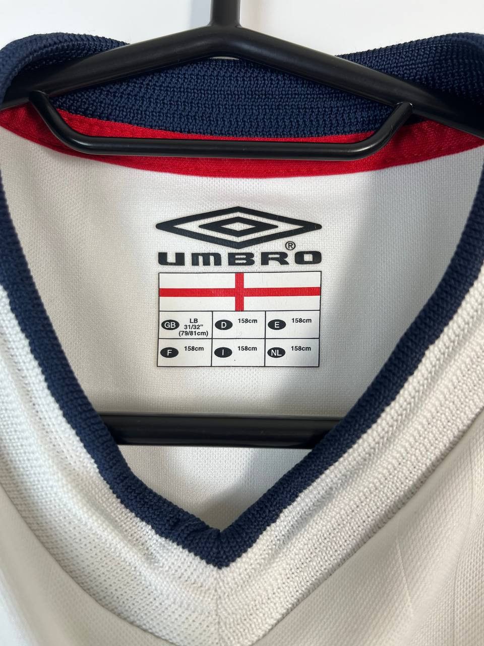 Umbro England 2001/2003 Umbro Home Vintage Football Shirt Sz M Size US S / EU 44-46 / 1 - 6 Thumbnail
