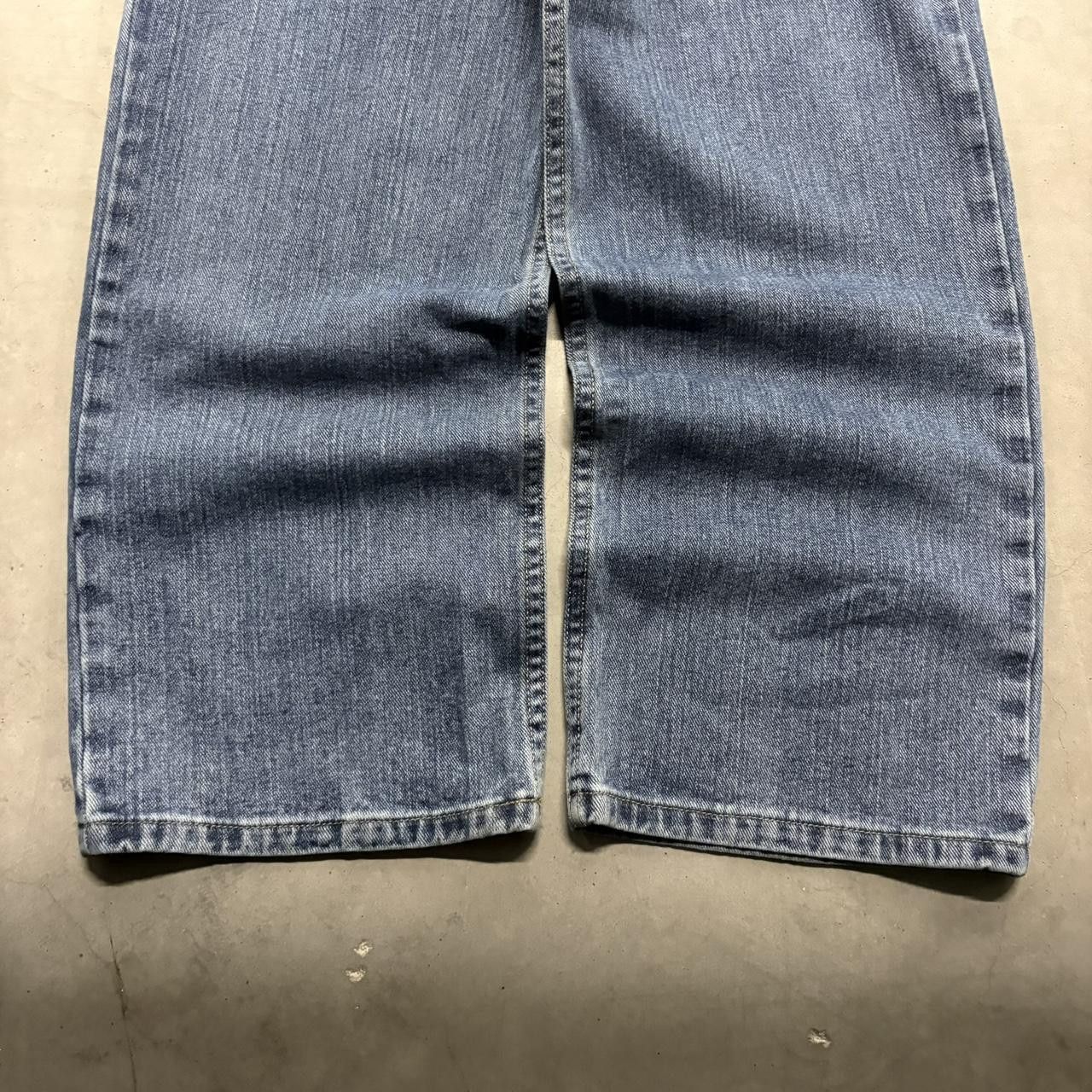 Vintage Crazy Vintage Y2K/2000s Dark Wash Skater Style workwear Denim Jeans! Size US 36 / EU 52 - 5 Thumbnail