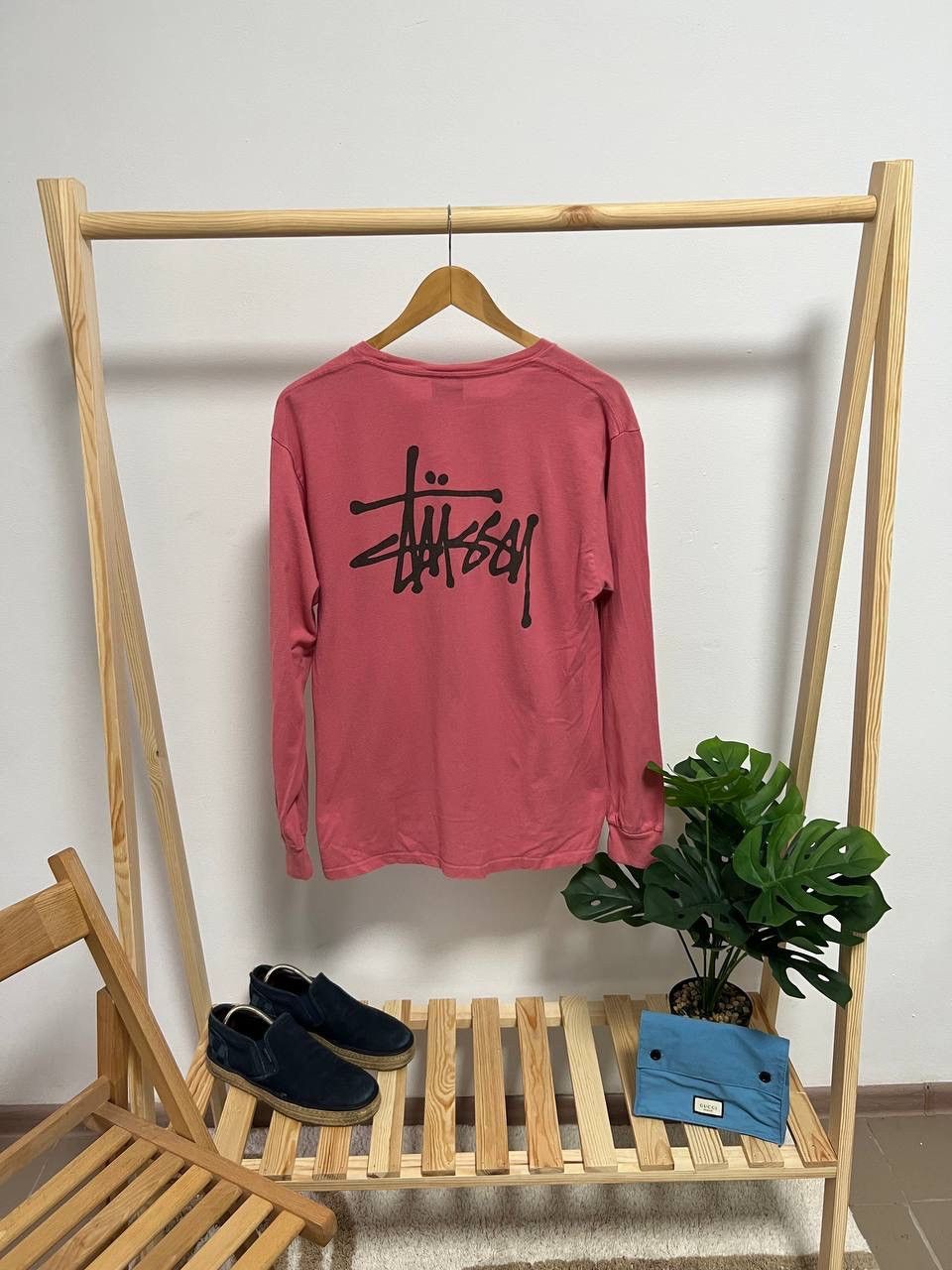 Stussy Stussy Long Sleeve Tee Big Logo Streetwear Size US M / EU 48-50 / 2 - 1 Thumbnail
