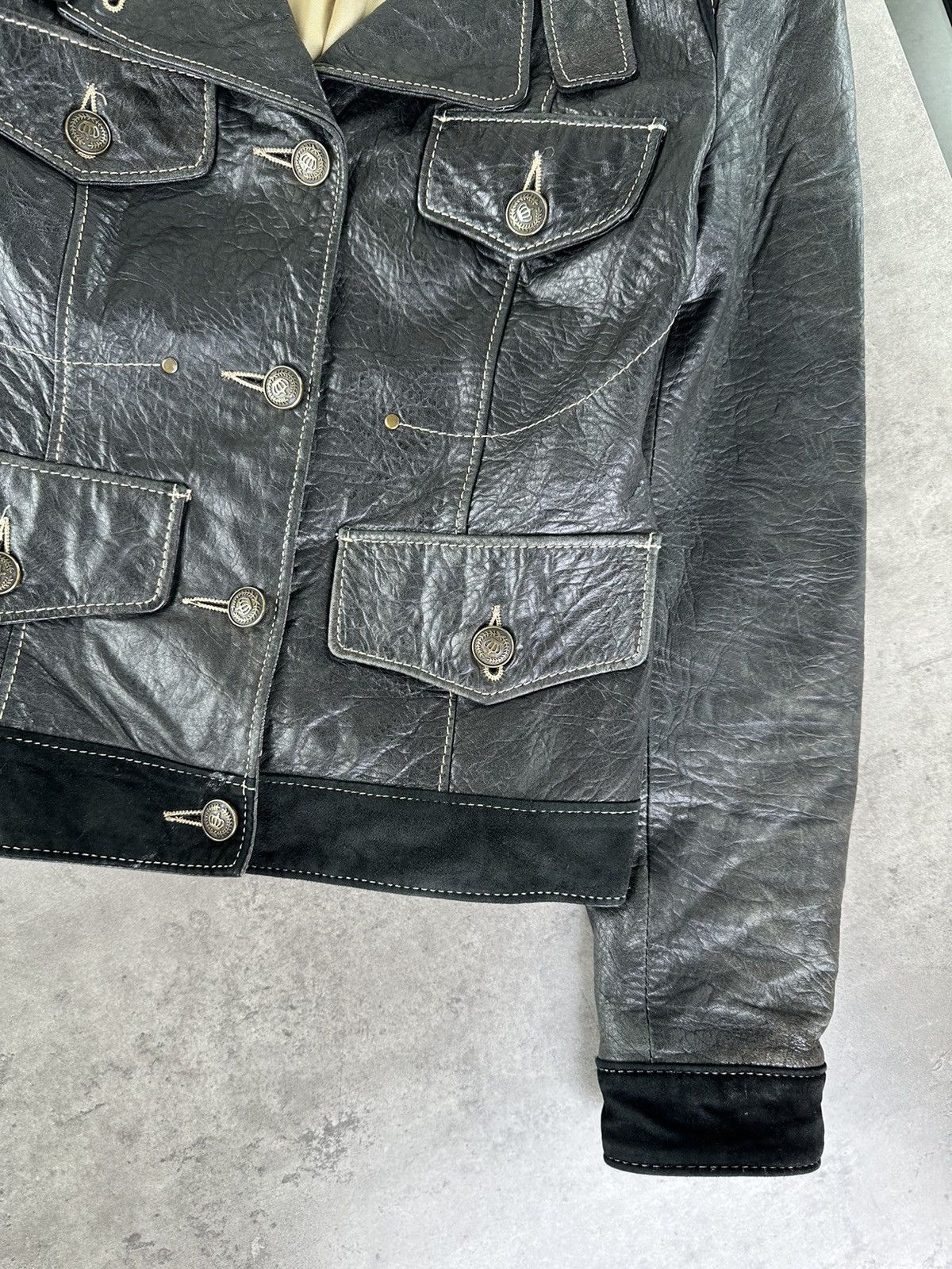 Japanese Brand Vintage Leather Jacket Size S / US 4 / IT 40 - 6 Thumbnail