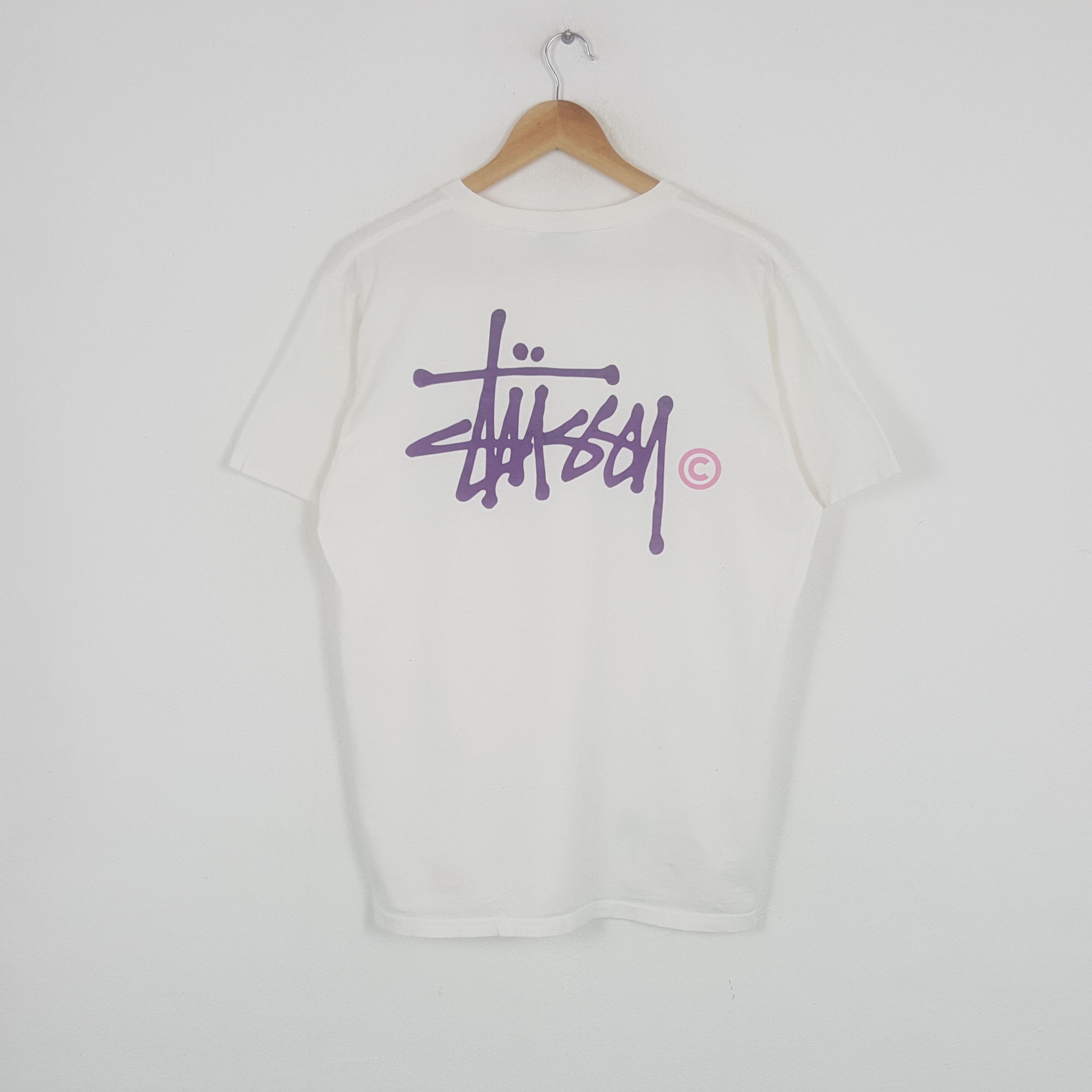 Vintage Stussy American Streetwear Style Tshirt
