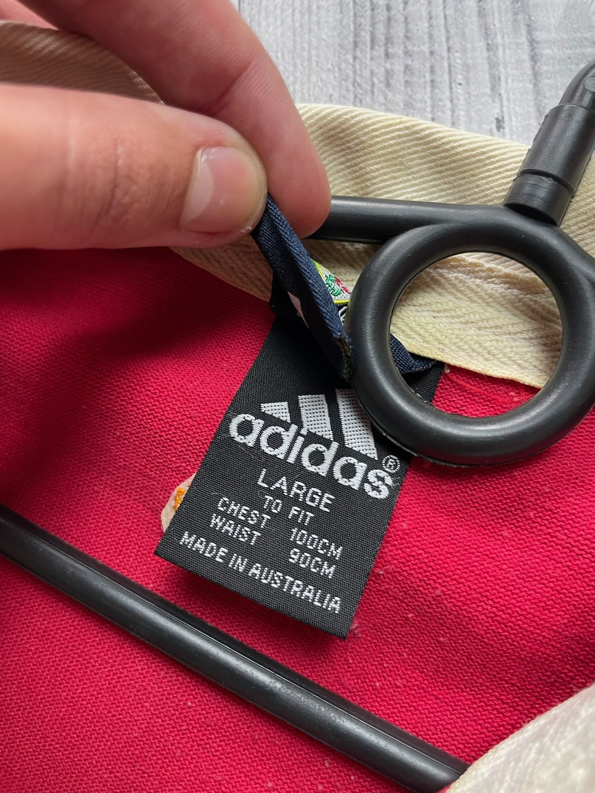 Adidas × Vintage Vintage adidas Australia rugby jersey size L rare Size US L / EU 52-54 / 3 - 5 Thumbnail