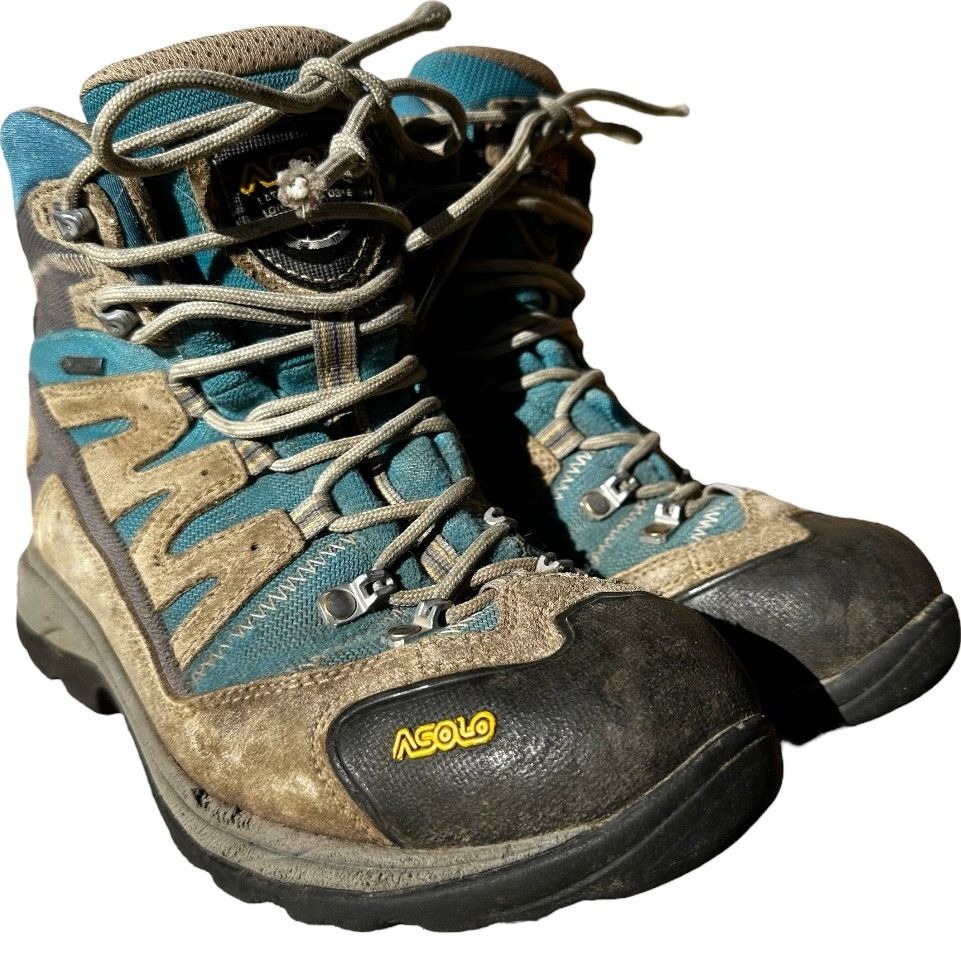 Other Asolo Neutron Gore-Tex Hiking Boots Mid calf Leather Blue 8 Size US 8 / IT 38 - 1 Thumbnail