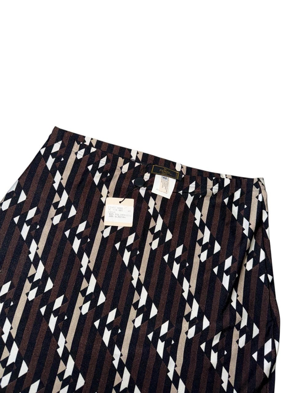 Fendi Fendi mare monogram mini skirt Size 27" / US 4 / IT 40 - 3 Thumbnail