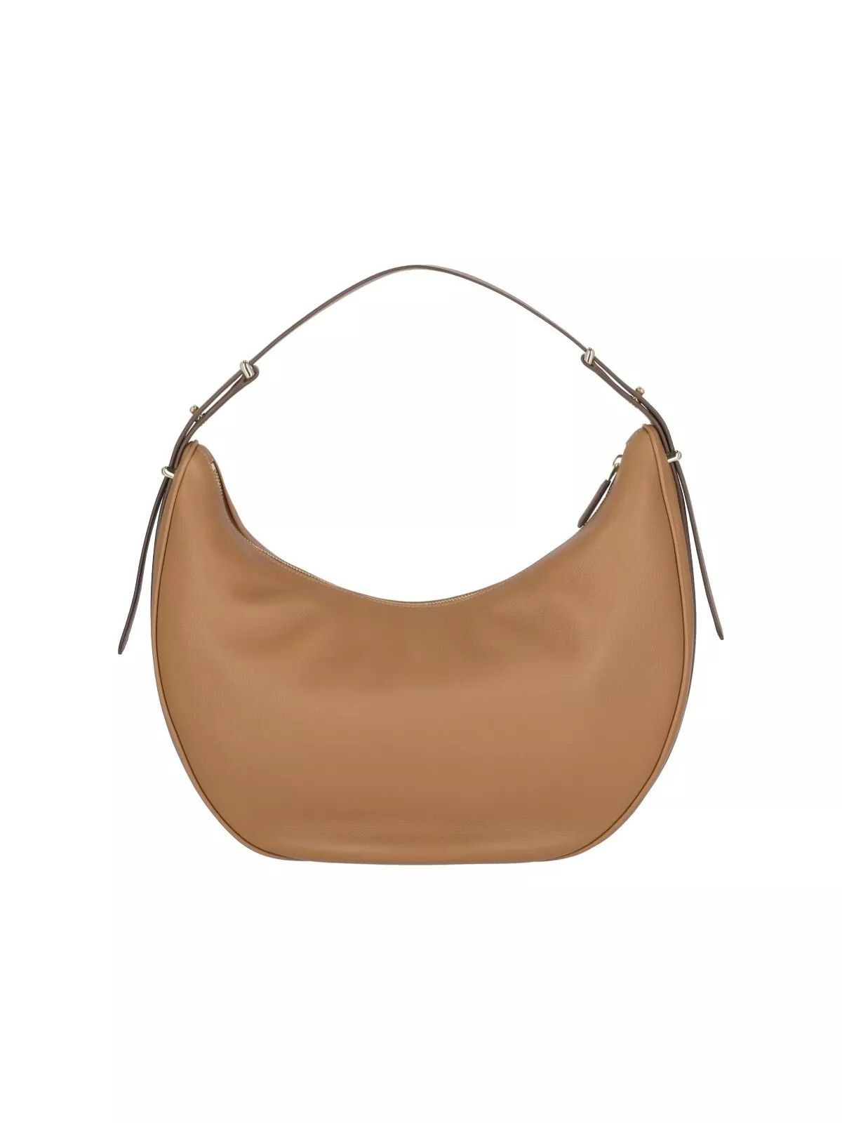 Prada PRADA Arque Large Caramel Leather Shoulder Bag Size ONE SIZE - 3 Thumbnail