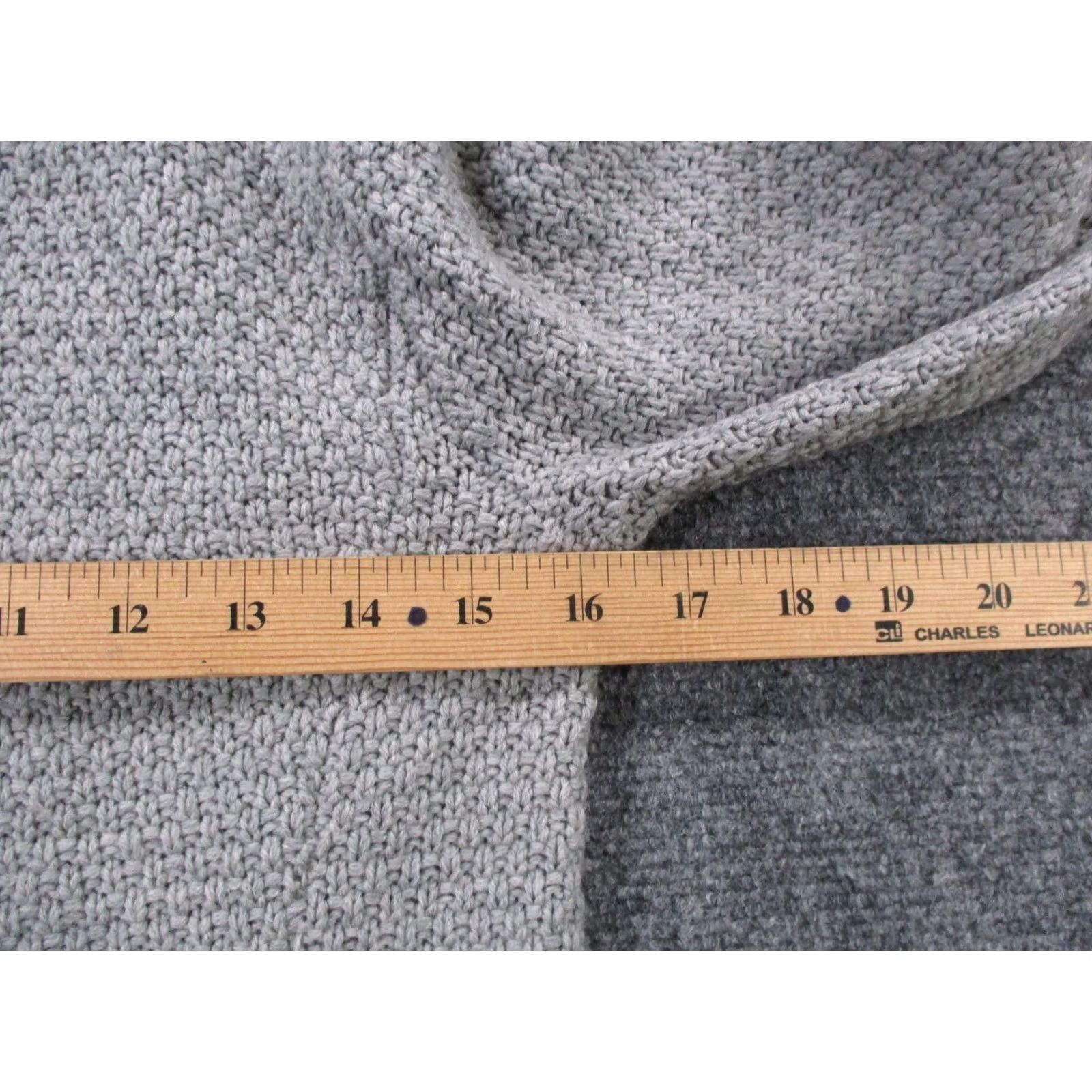 Patagonia Patagonia Coat Womens S Gray Merino Wool Cardigan Long 50460 Casual Windproof Regular Size S Black/Gray Logo Outdoor Womens Size S / US 4 / IT 40 - 5 Thumbnail