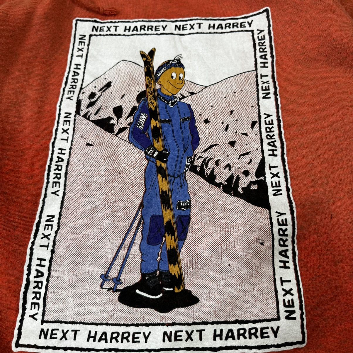 Vintage Vintage French Vintage Sports Ski Graphic Mock Neck Size US L / EU 52-54 / 3 - 5 Thumbnail