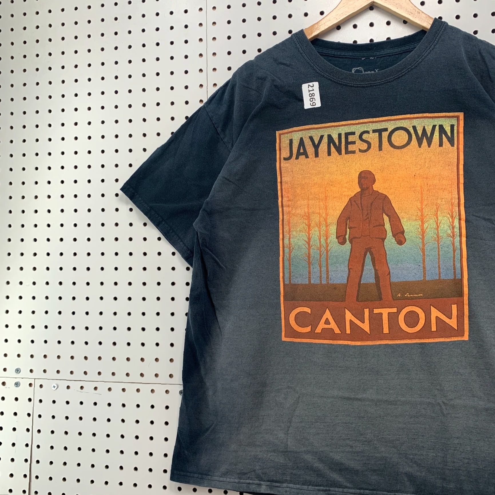 Vintage VINTAGE Jaynestown Canton Shirt Mens XL Faded Gray Serenity 23x29 Short Sleeve Shirt Mens XL Gray 23x29 Serenity Band Music Size US XL / EU 56 / 4 - 3 Thumbnail